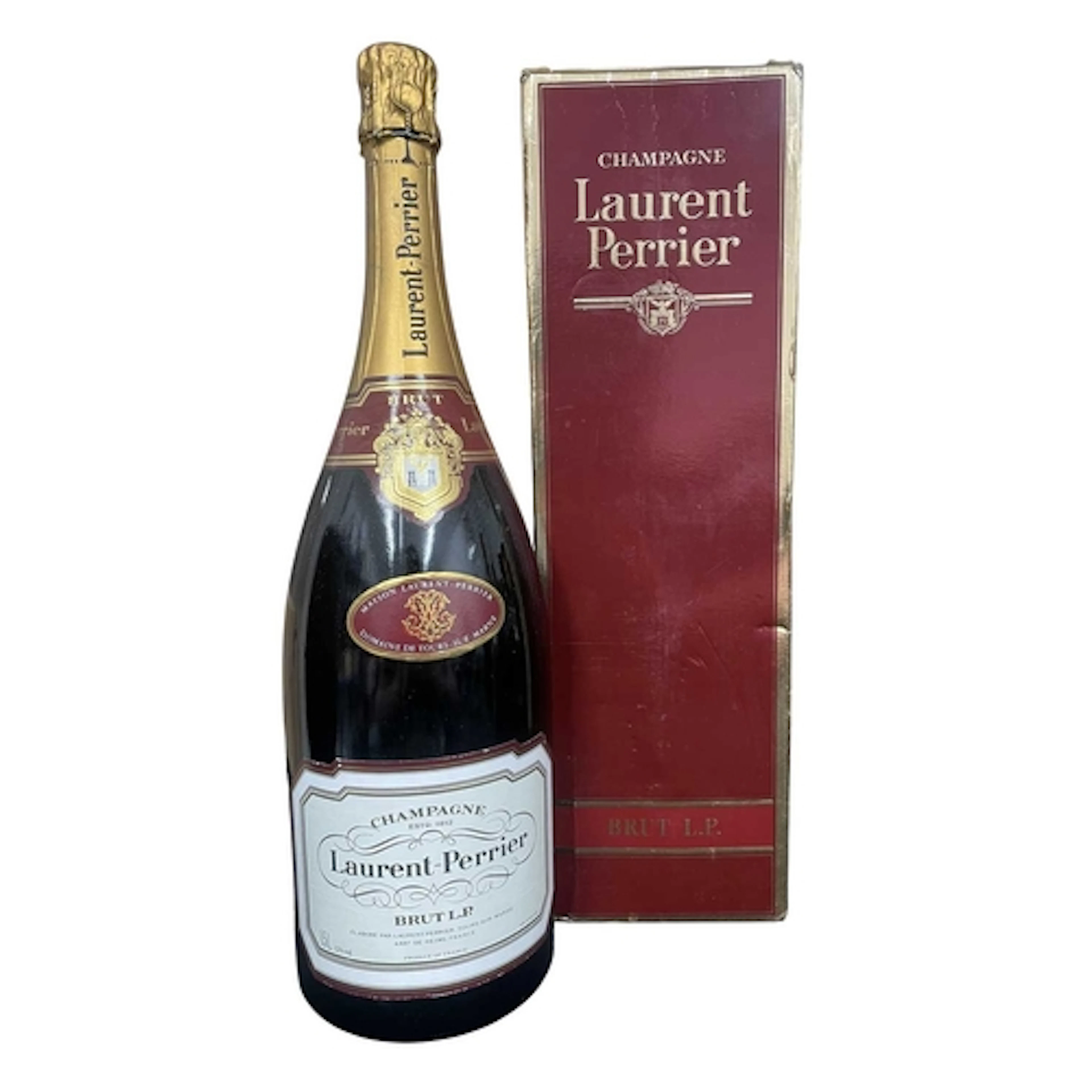 A Laurent-Perrier Champagne Brut L.P. magnum bottle. 1.5 L, ...