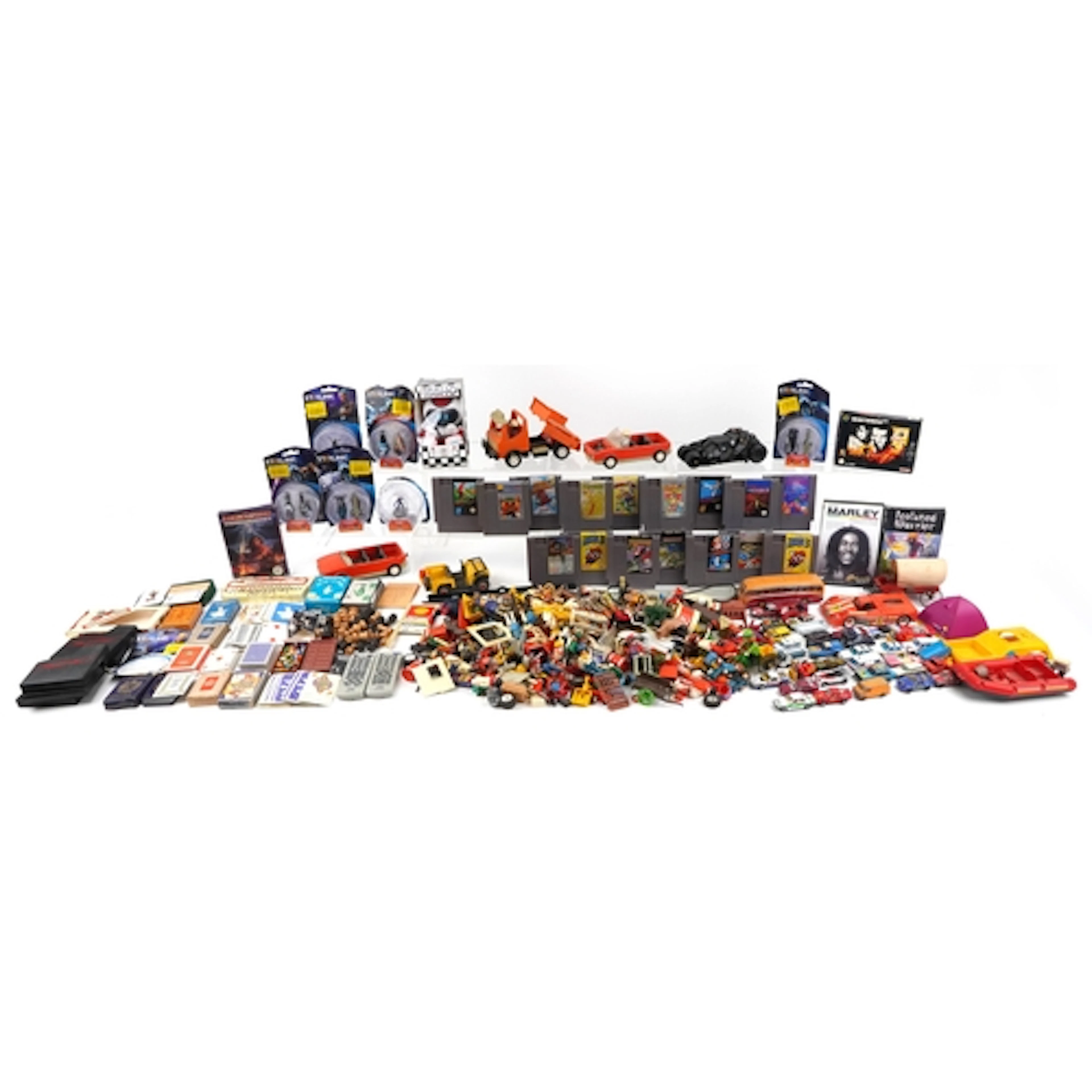 Collection of vintage and later toys including vintage Ninte...