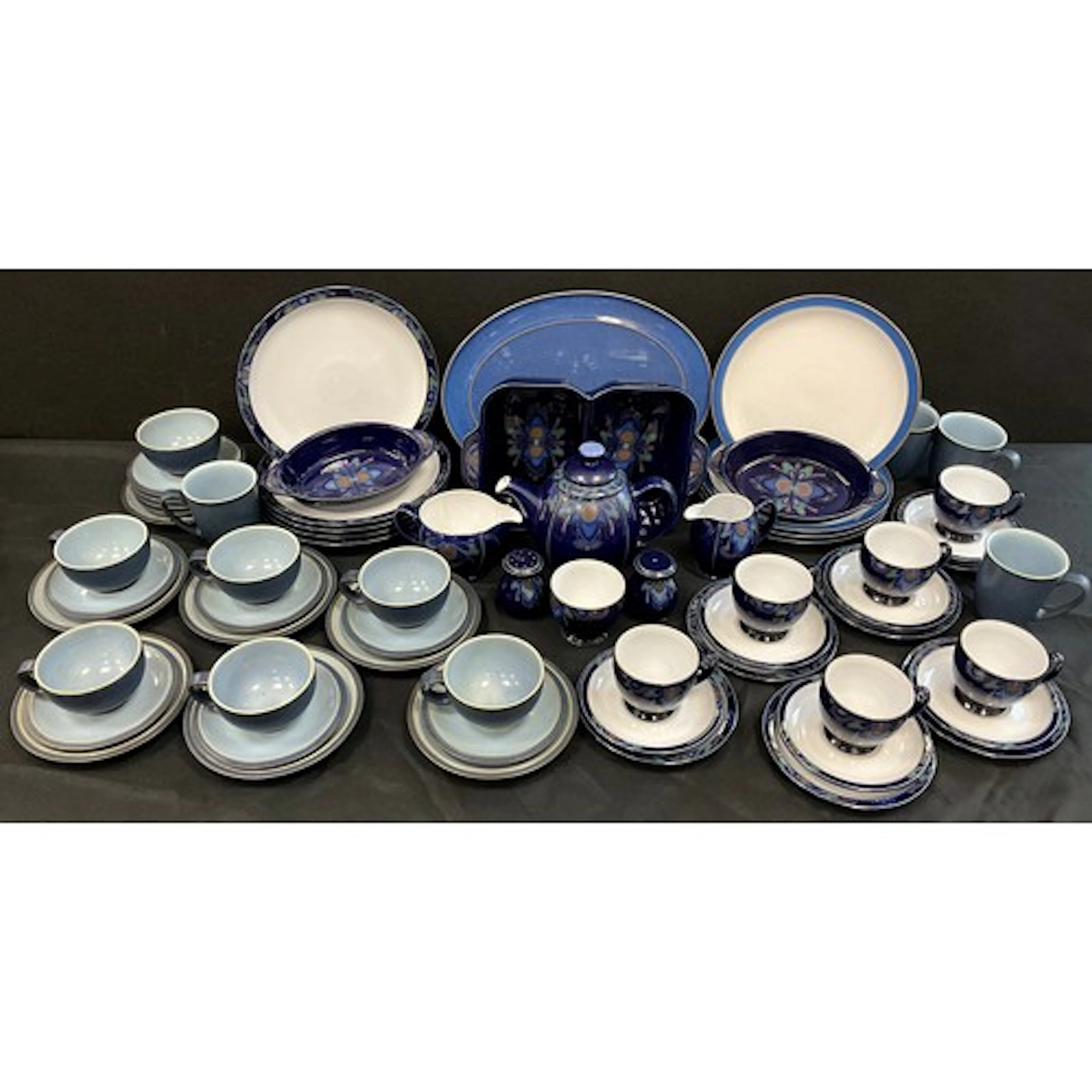 Denby - Baroque pattern dinner and tea wares, to include tea...