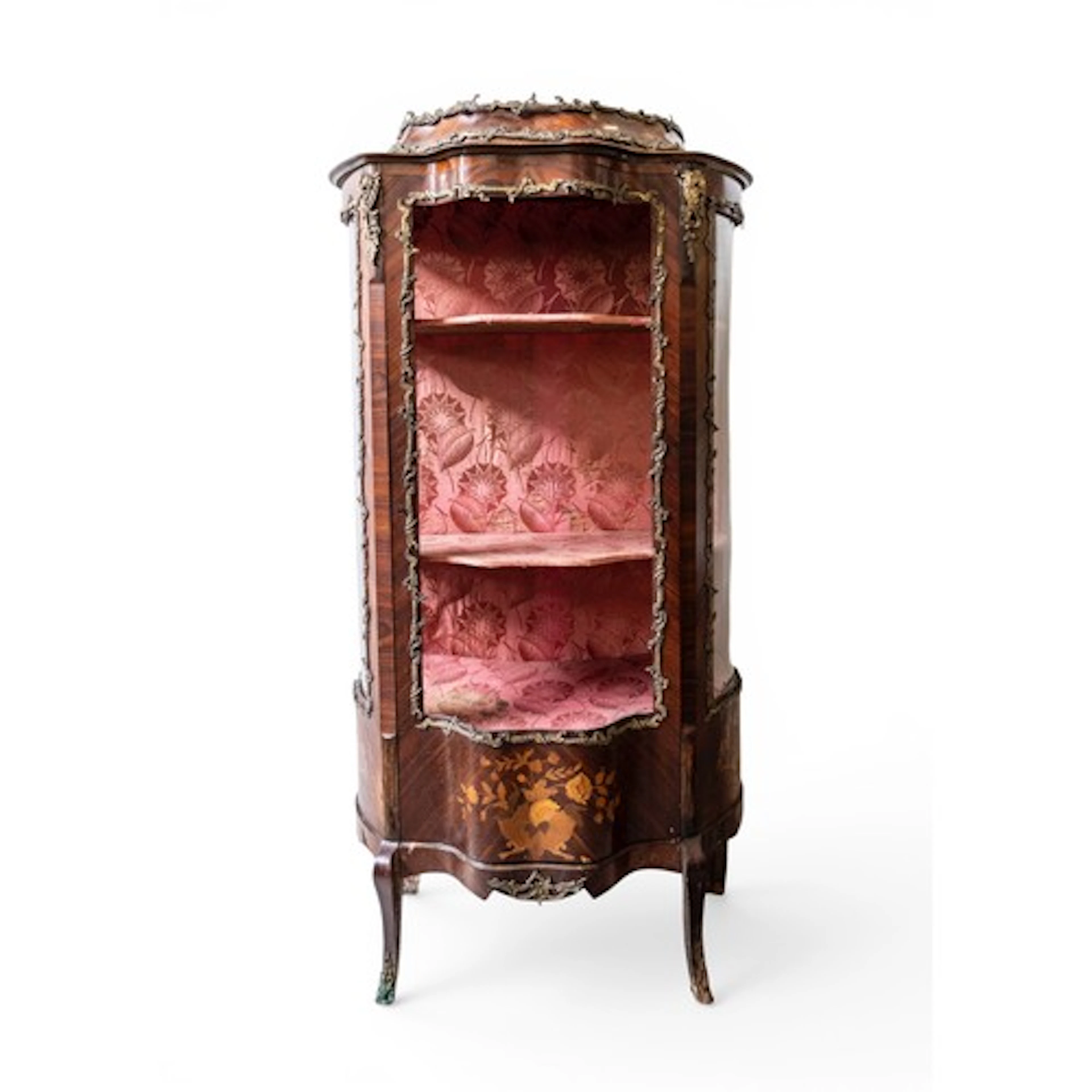 A FRENCH LOUIS XVI-STYLE KINGWOOD VITRINE LATE 19TH CENTURY ...