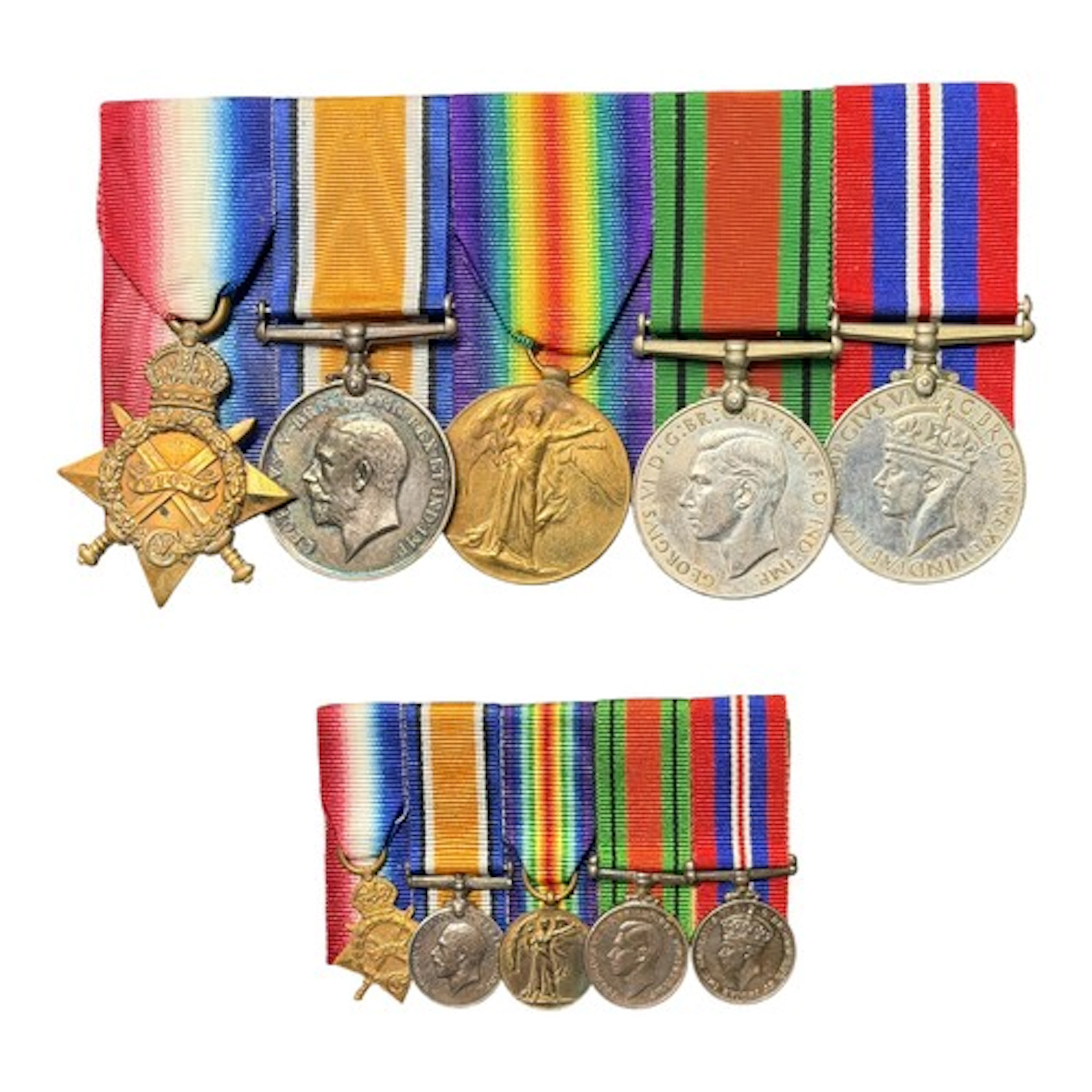 British WW1 Medal Group to Lt. Col. RR Bird, Welsh Regiment ...