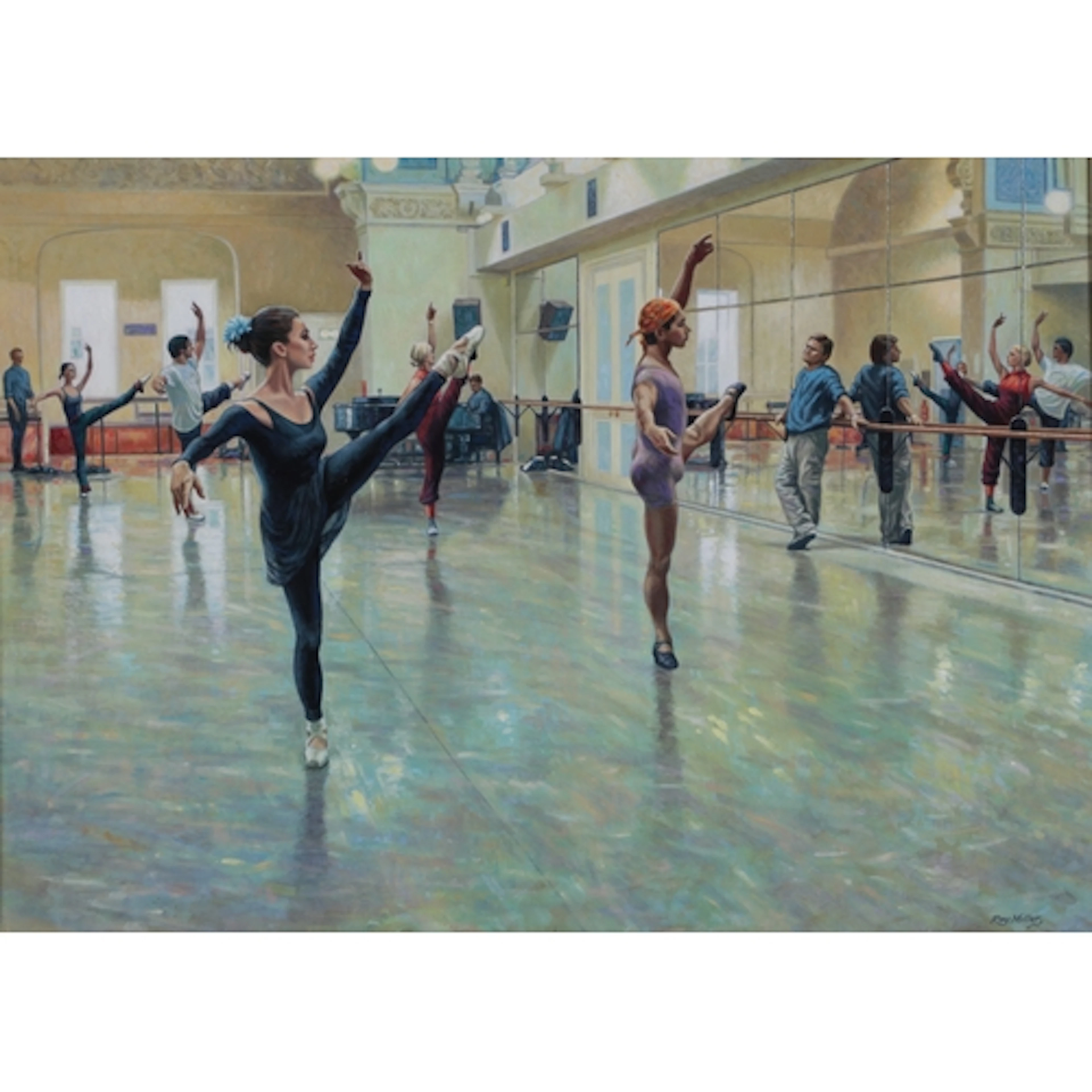 Roy Miller (b. 1938) 'Floor Work - The English National Bal...