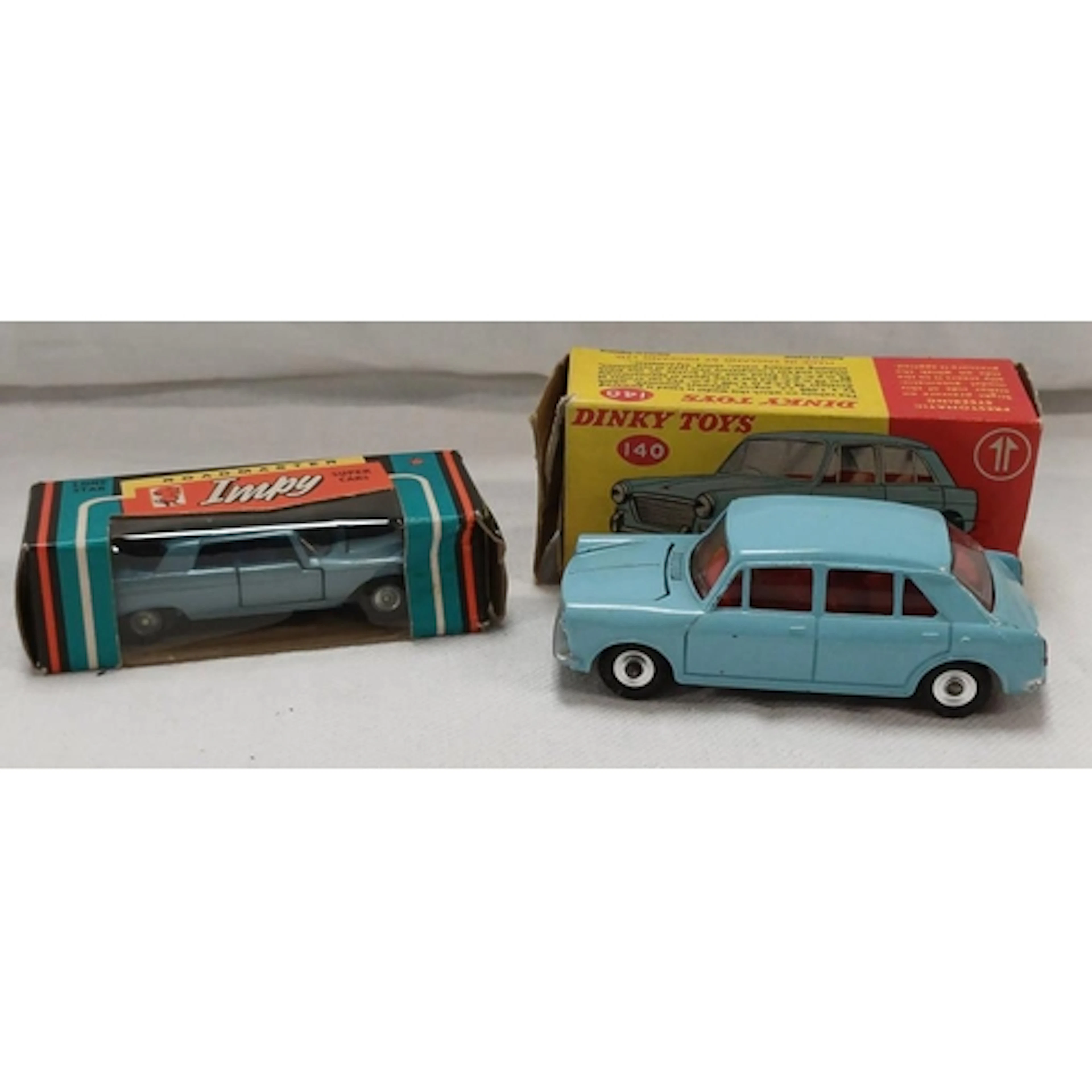 CORGI TOYS 140 - MORRIS 1100 TOGETHER WITH LONE STAR IMPY SU...