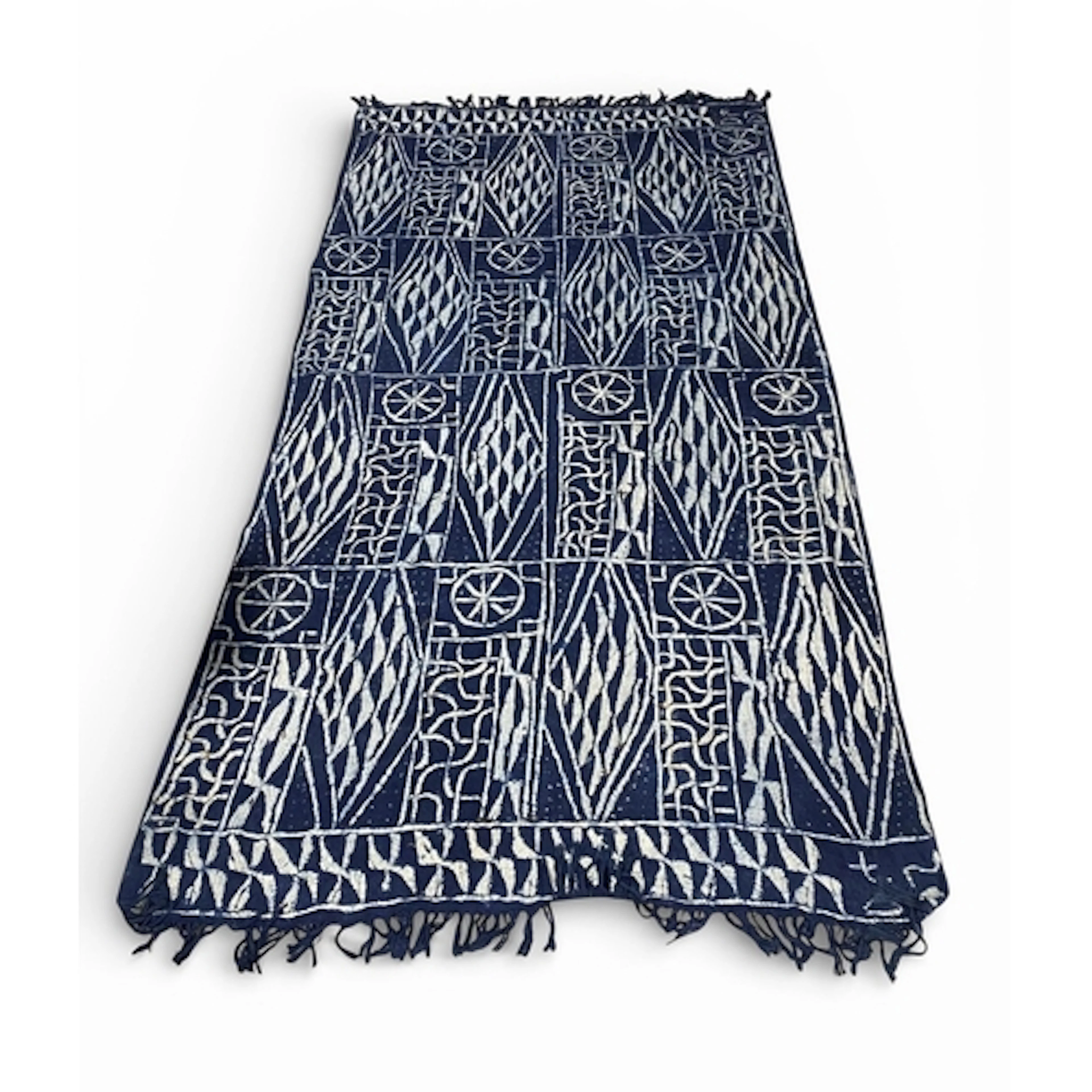 A SPECIAL NDOP INDIGO TEXTILE FROM CAMEROON 280cm x 140cm...