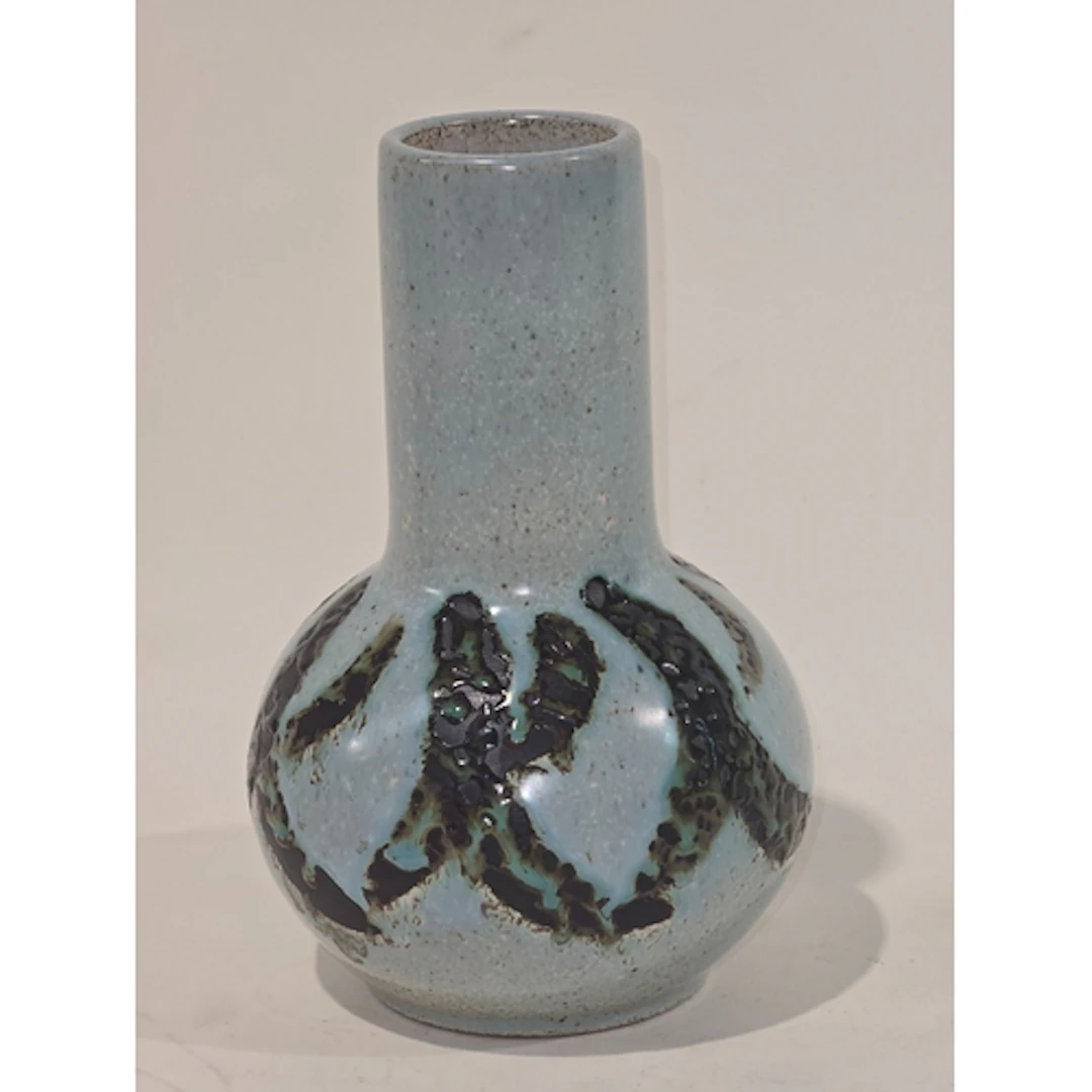 Poole Pottery Atlantis A11'1 carved and glazed vase by Alan ...