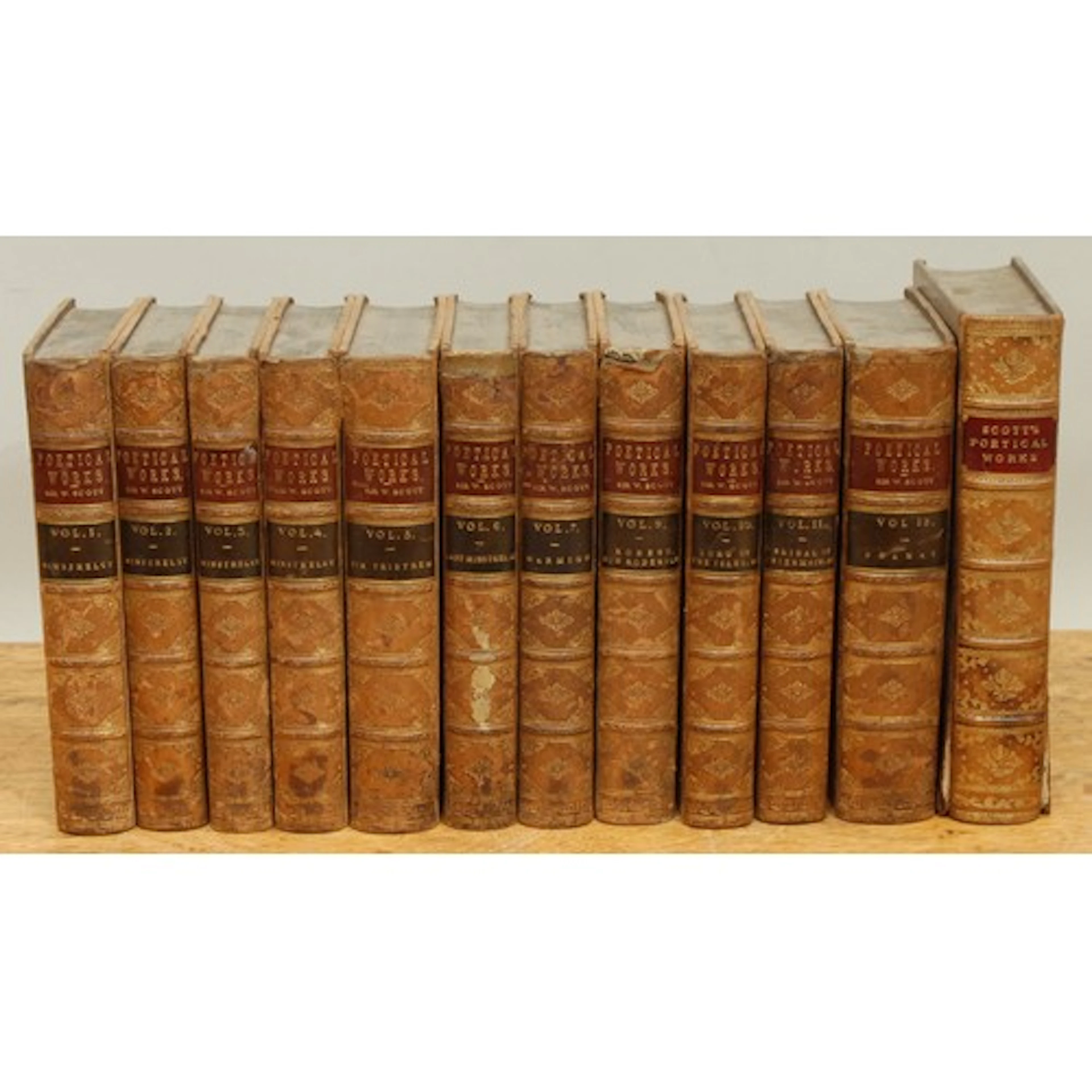 Books, fine binding – Scott (Sir Walter, 1st Bt. of Abbotsfo...
