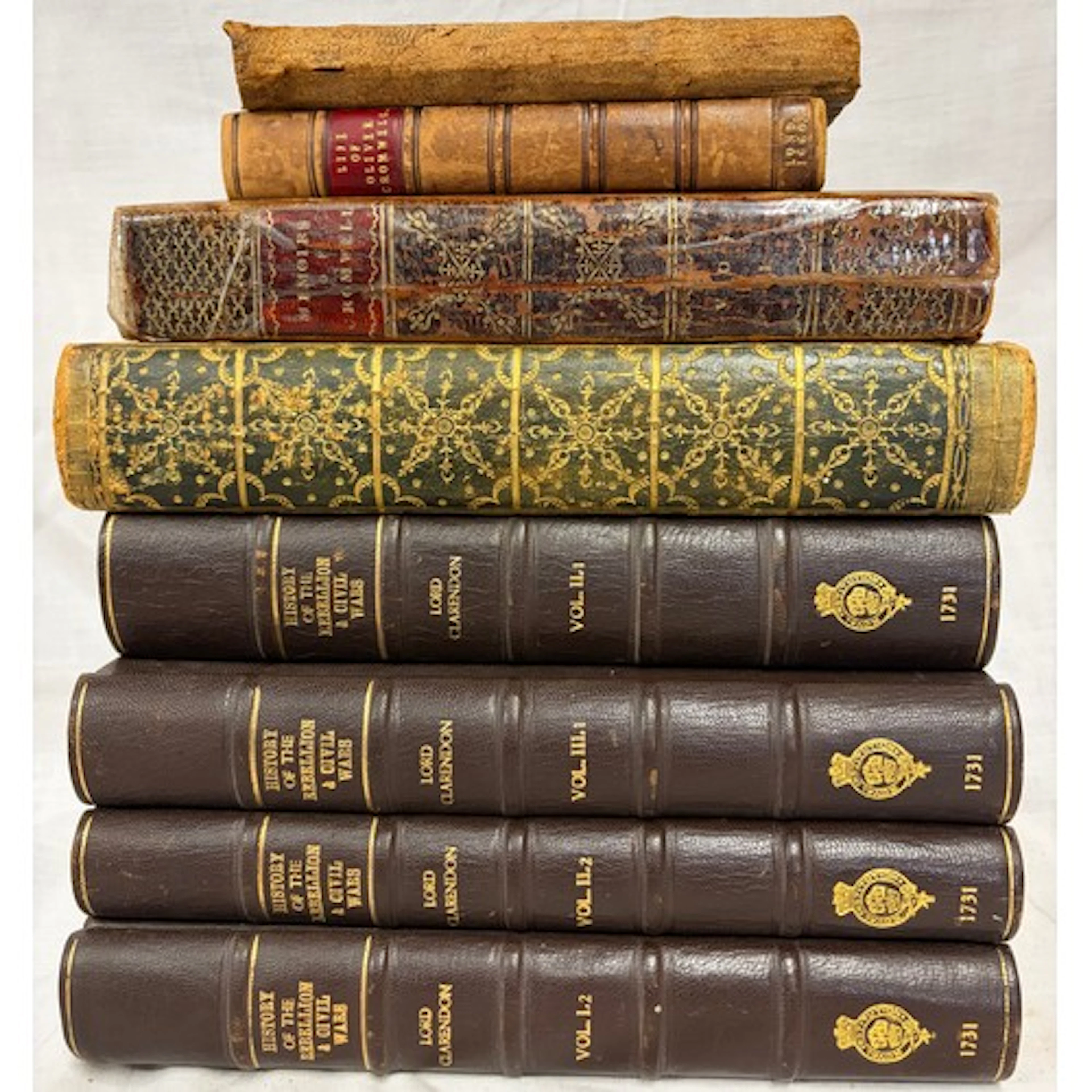 Collection of books of 17th century interest to include 'The...