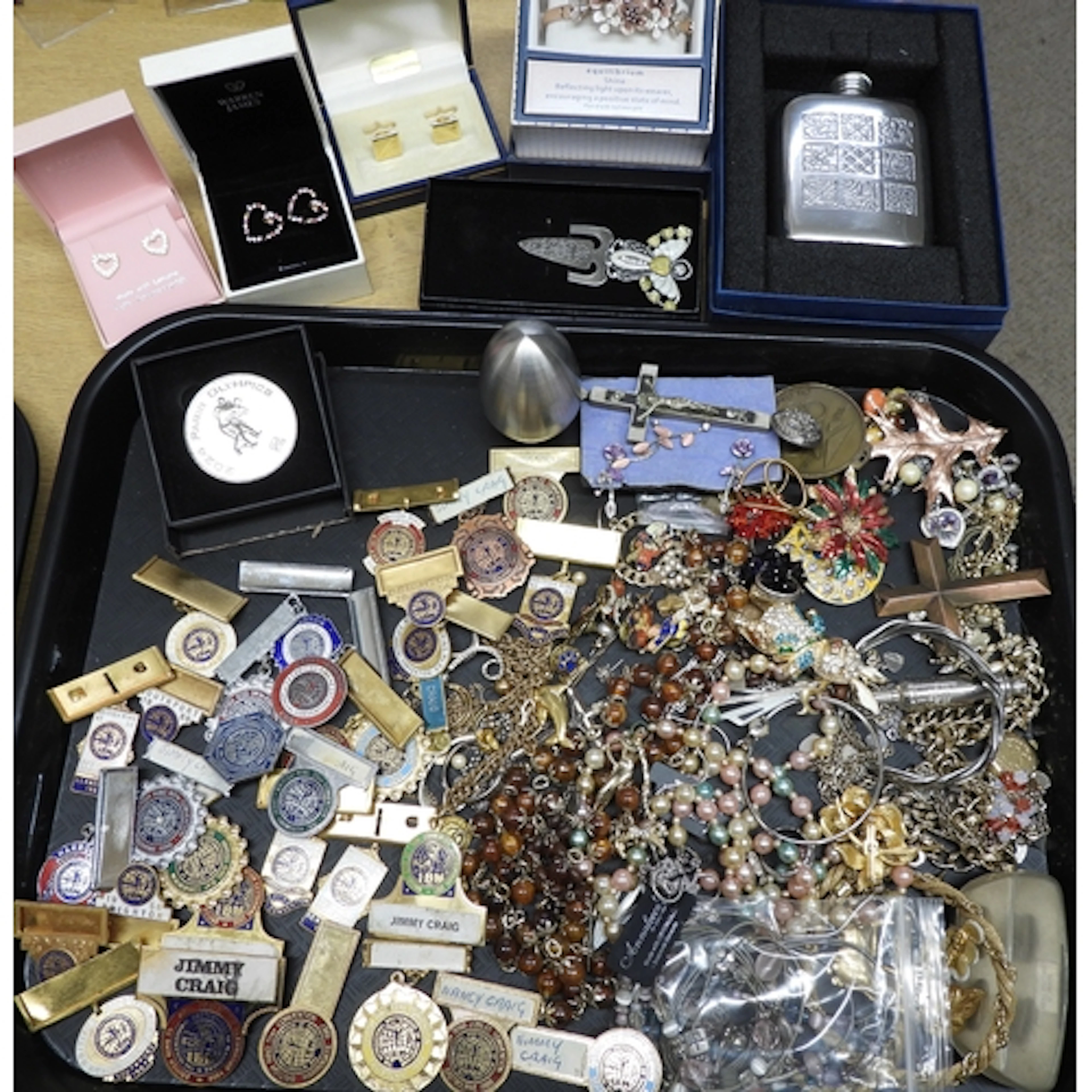 A collection of Convention Badges for The Brotherhood Of Mag...