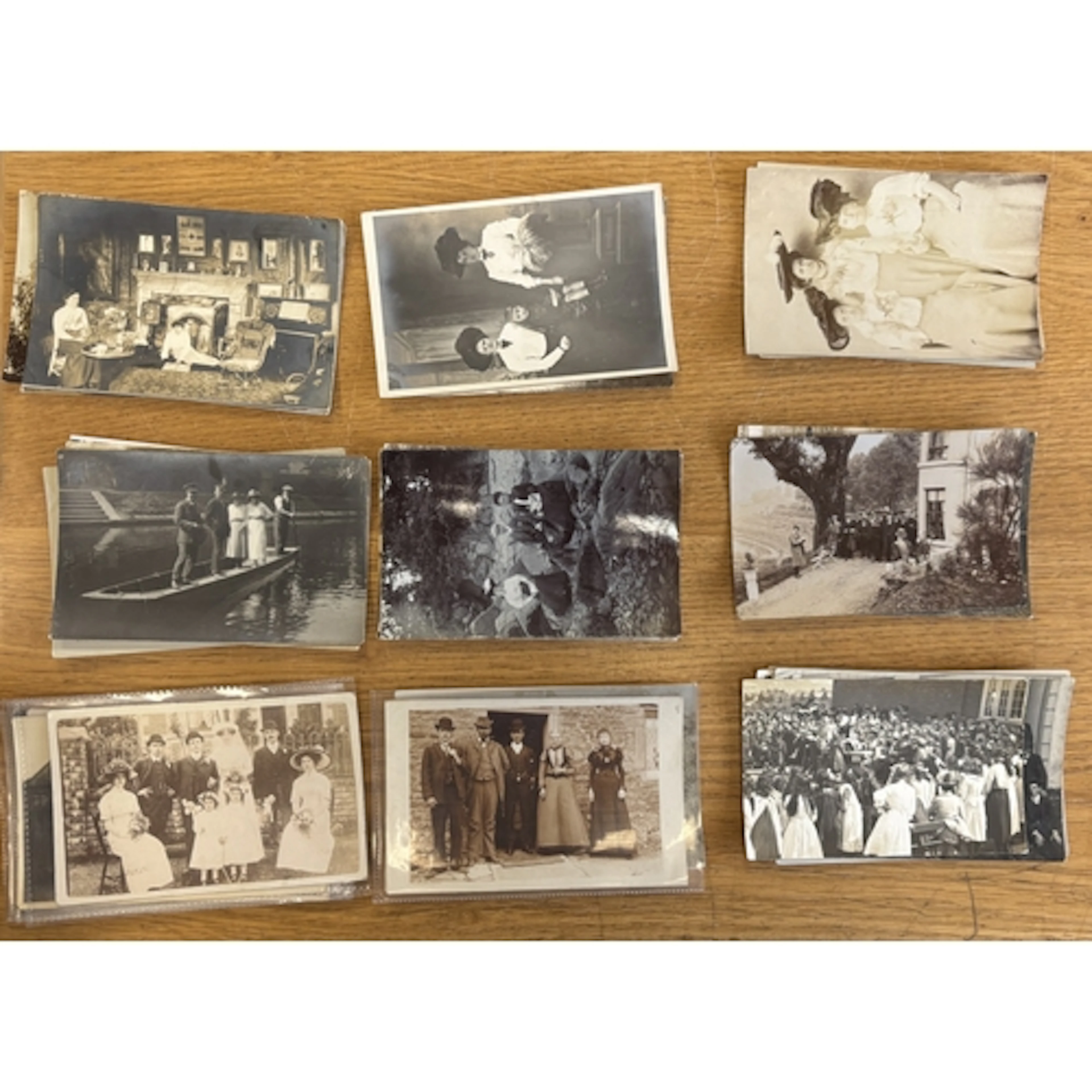 Social History. Coln. of loose vintage cards, with artist dr...
