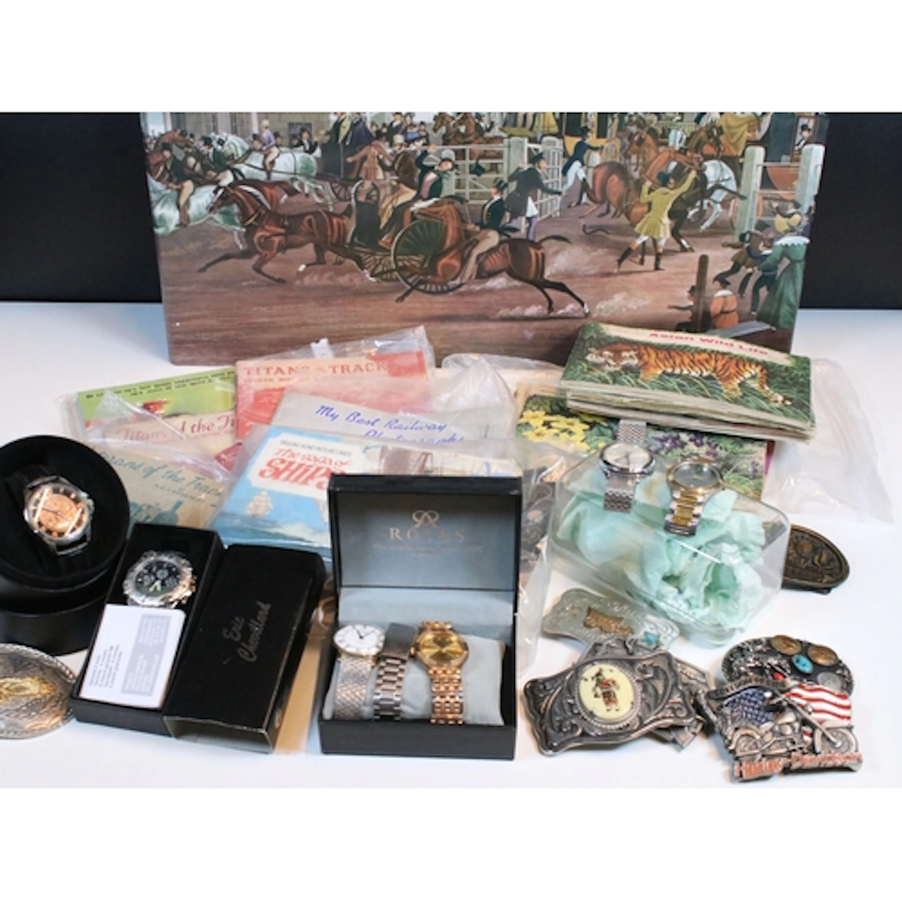 Collection of items to include a hardback of Paul Elek Produ...