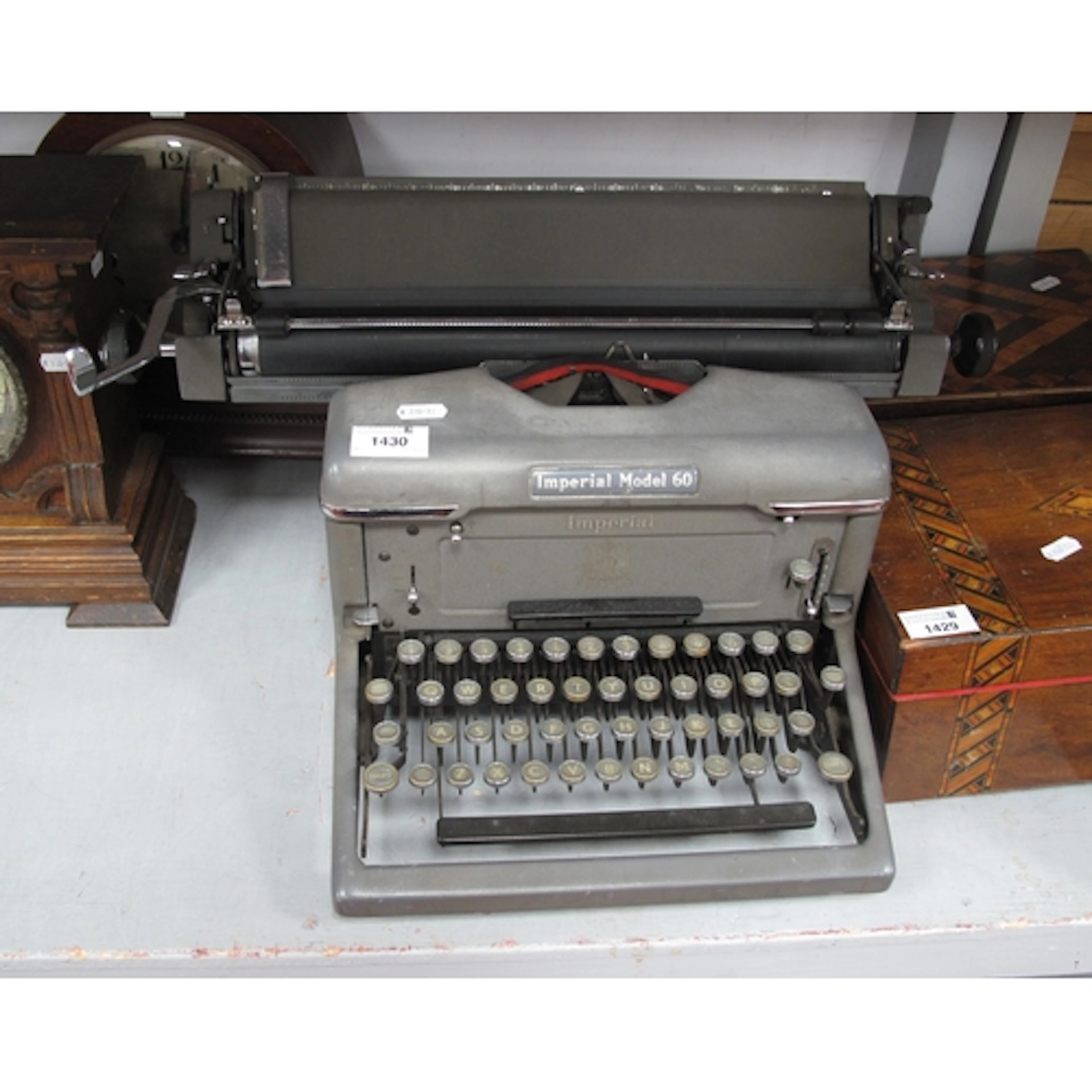 A Vintage Imperial Model 60 Typewriter.