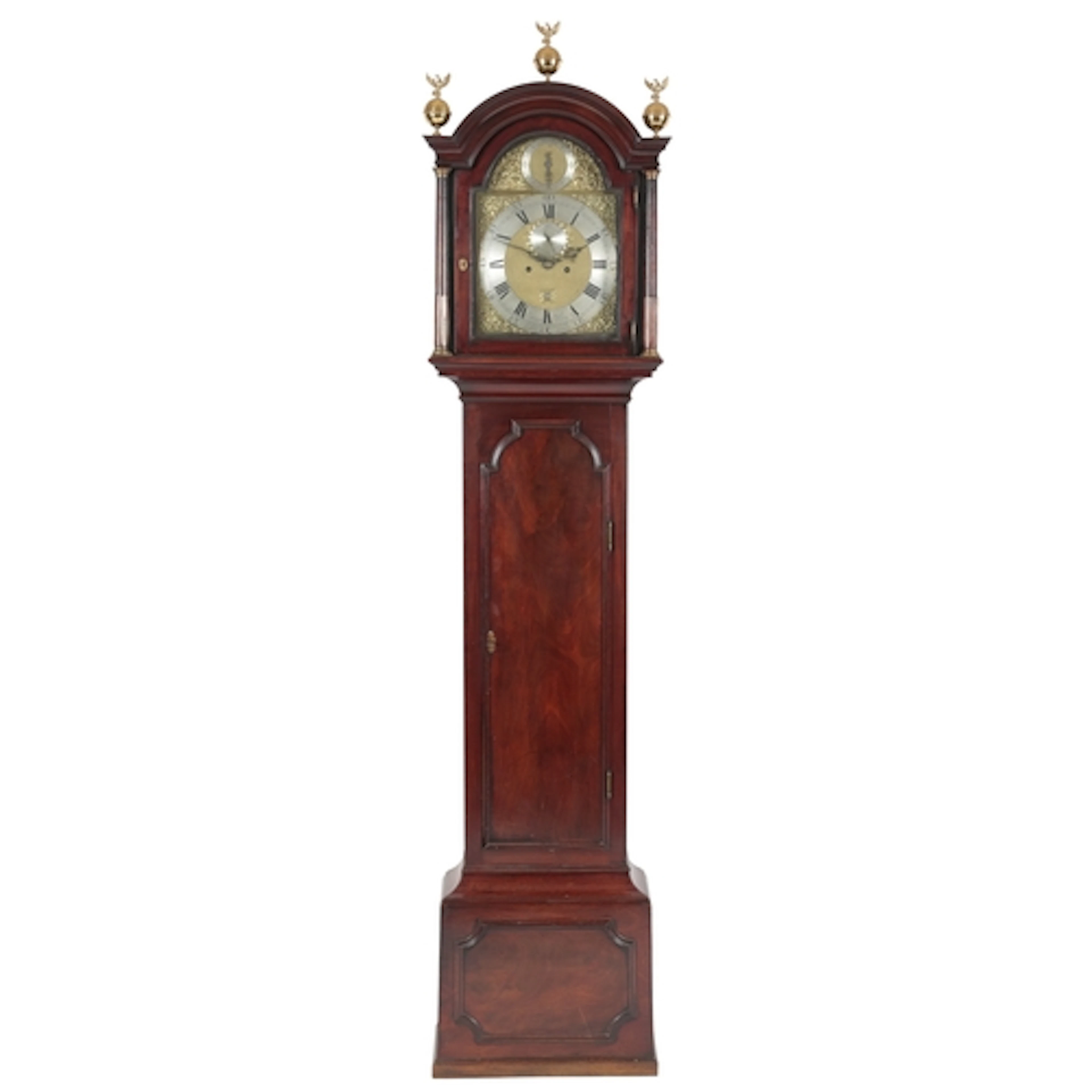 A George III mahogany longcase clock by Edward Pistor, Londo...