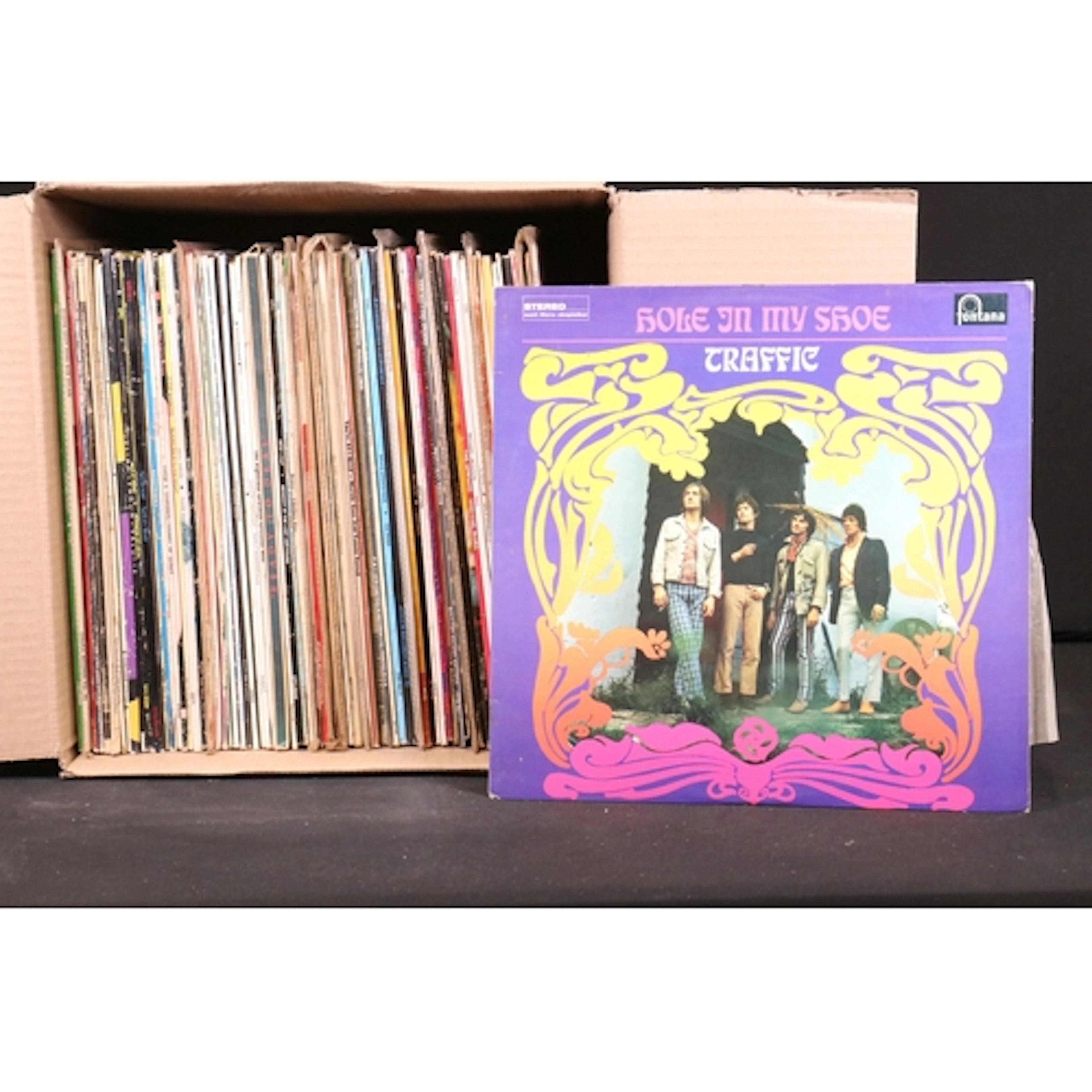 Vinyl - Over 75 Rock & Pop LPs to include Traffic (German pr...