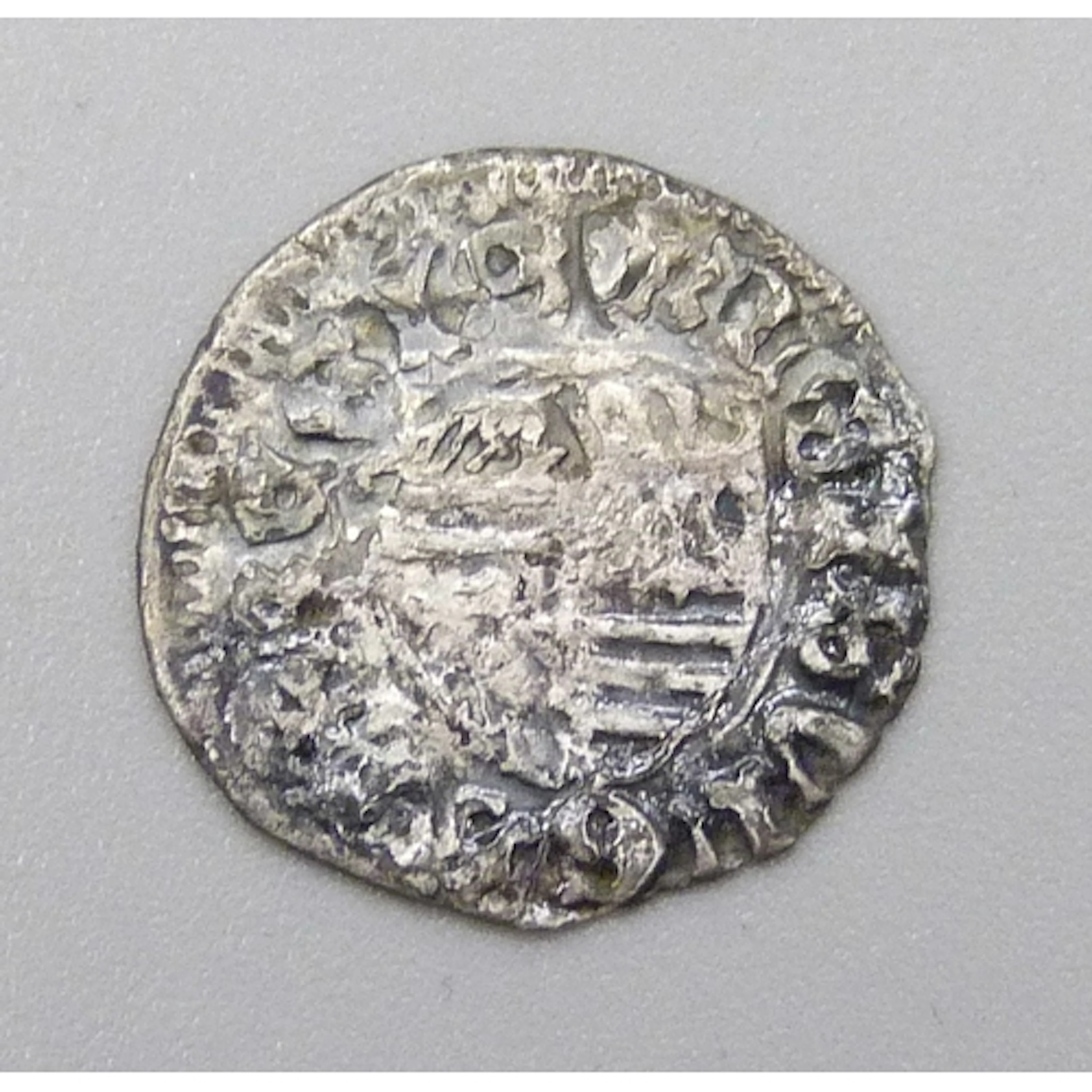 Coins - a silver Hungarian Zsigmond 1340-1427