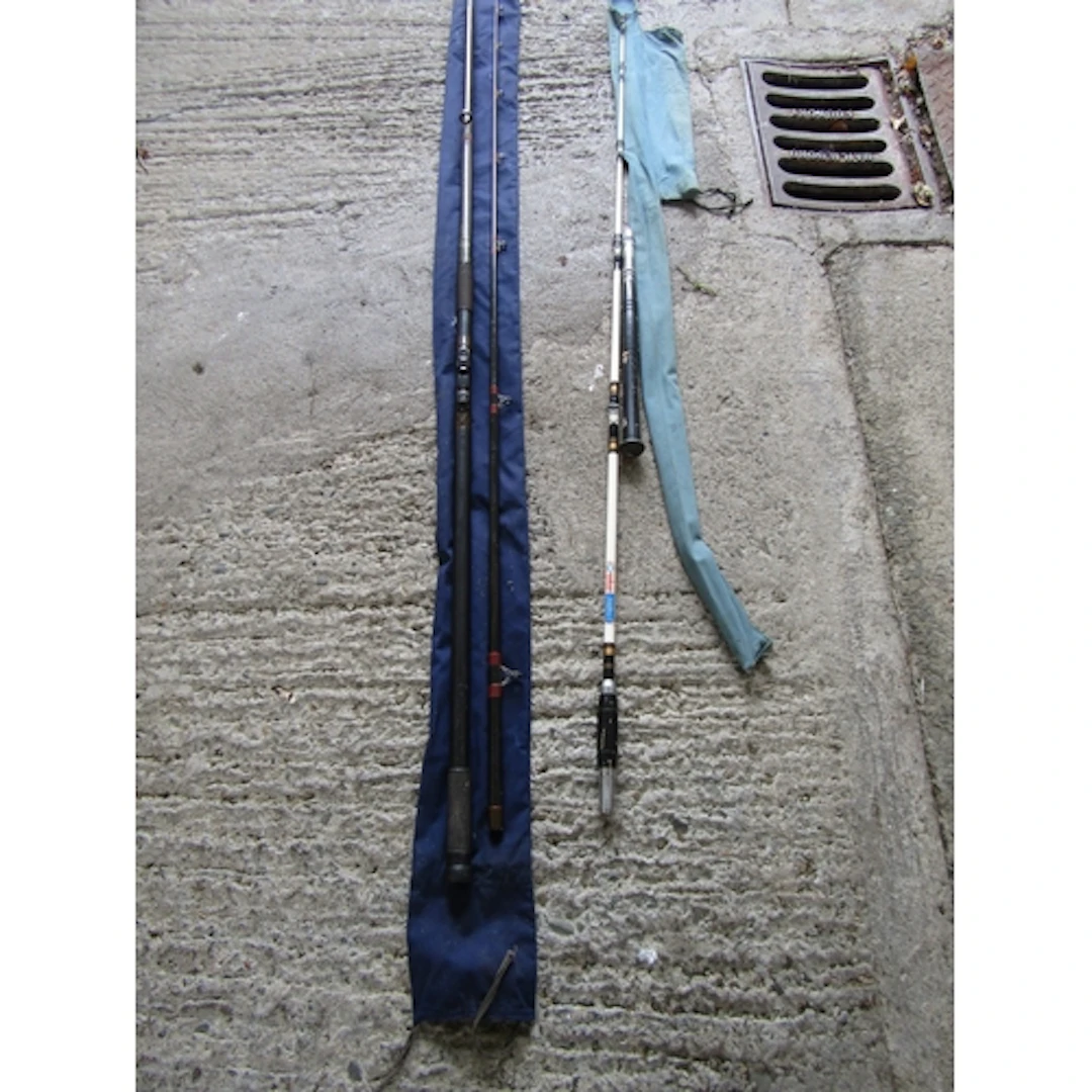 Two Fishing Rods Good Quality One Bespoke