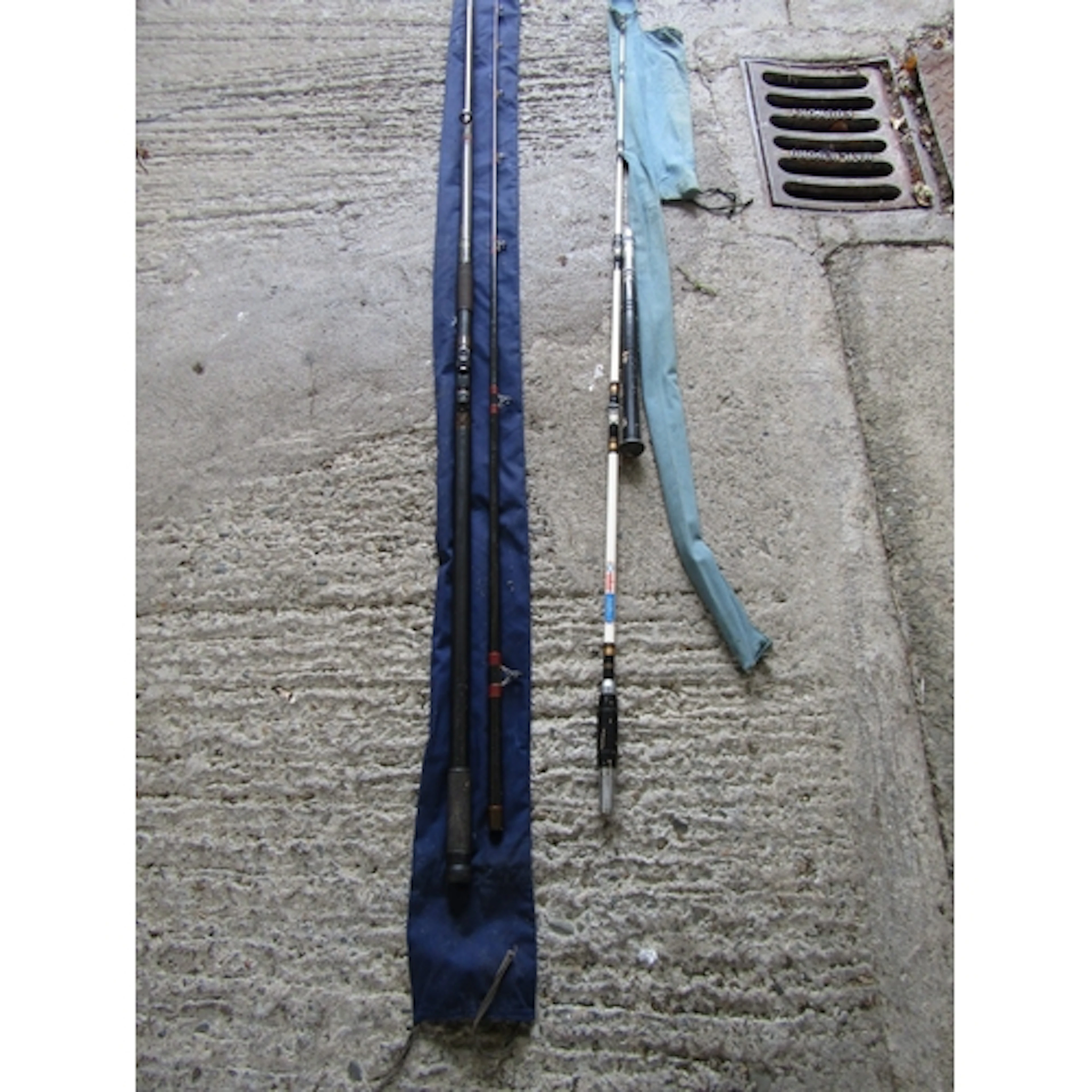 Two Fishing Rods Good Quality One Bespoke