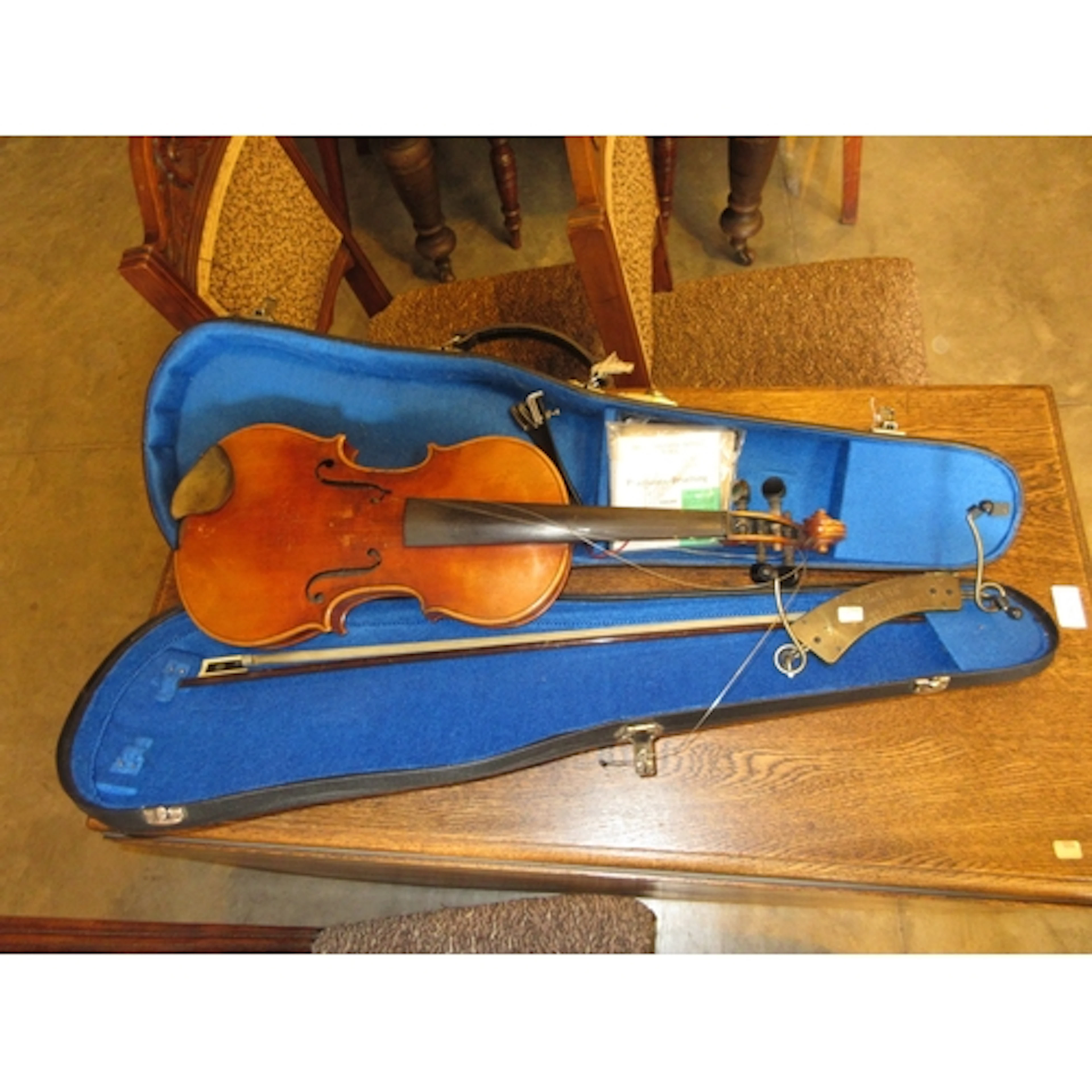 Copy Stradivarius Violin with Bow and Case
