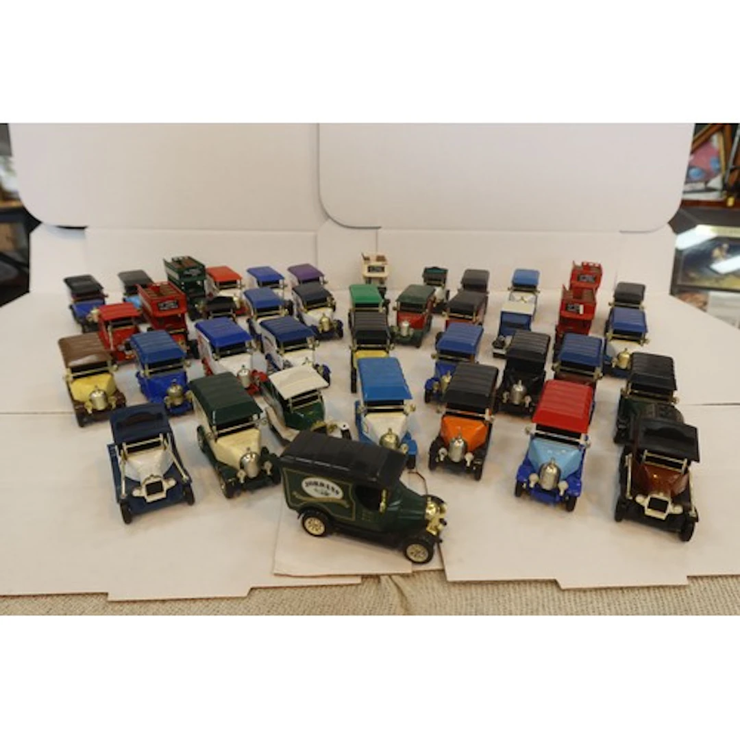 40 unboxed Oxford Diecast Van and Lorry models
