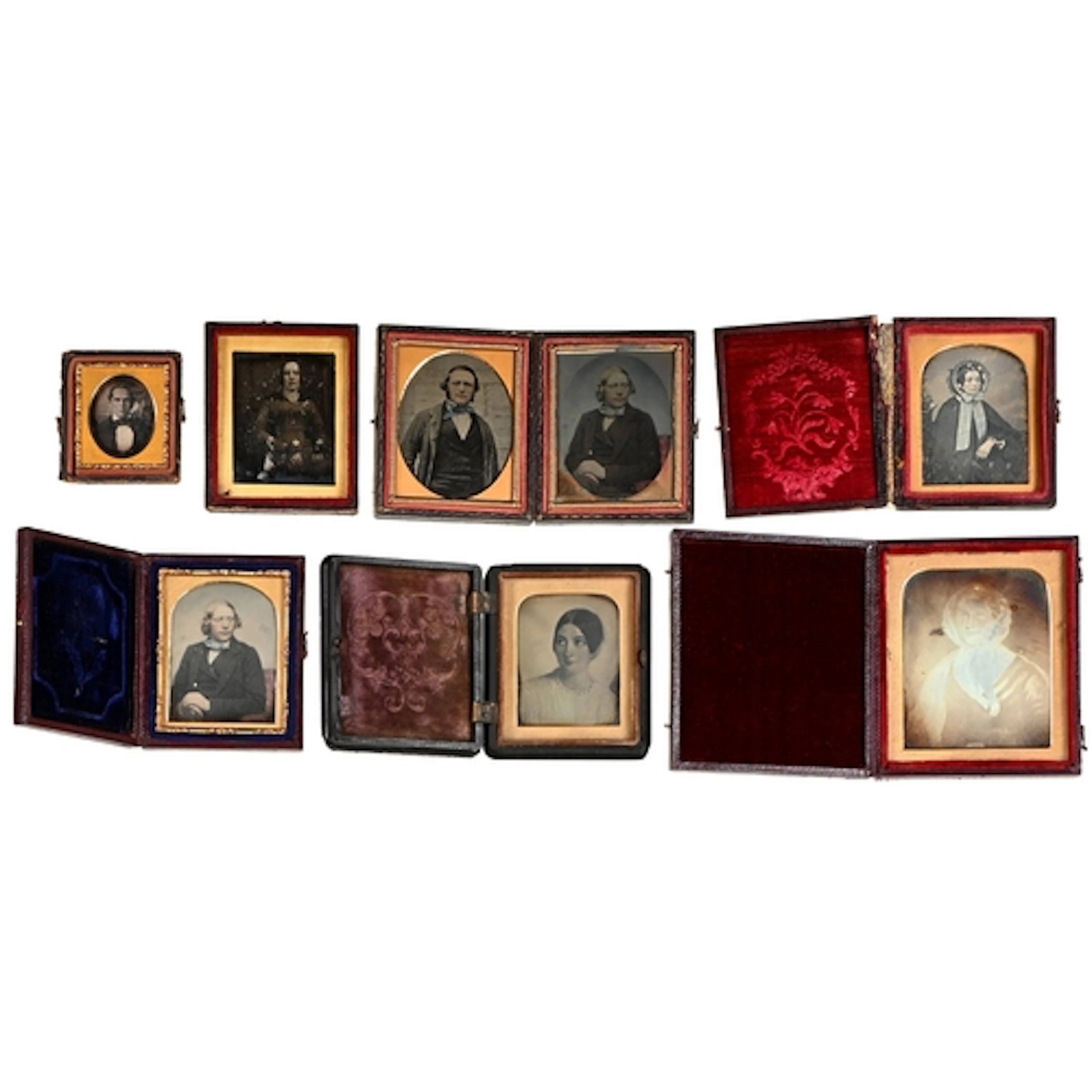 Photography. A Victorian Scottish ninth-plate daguerreotype ...