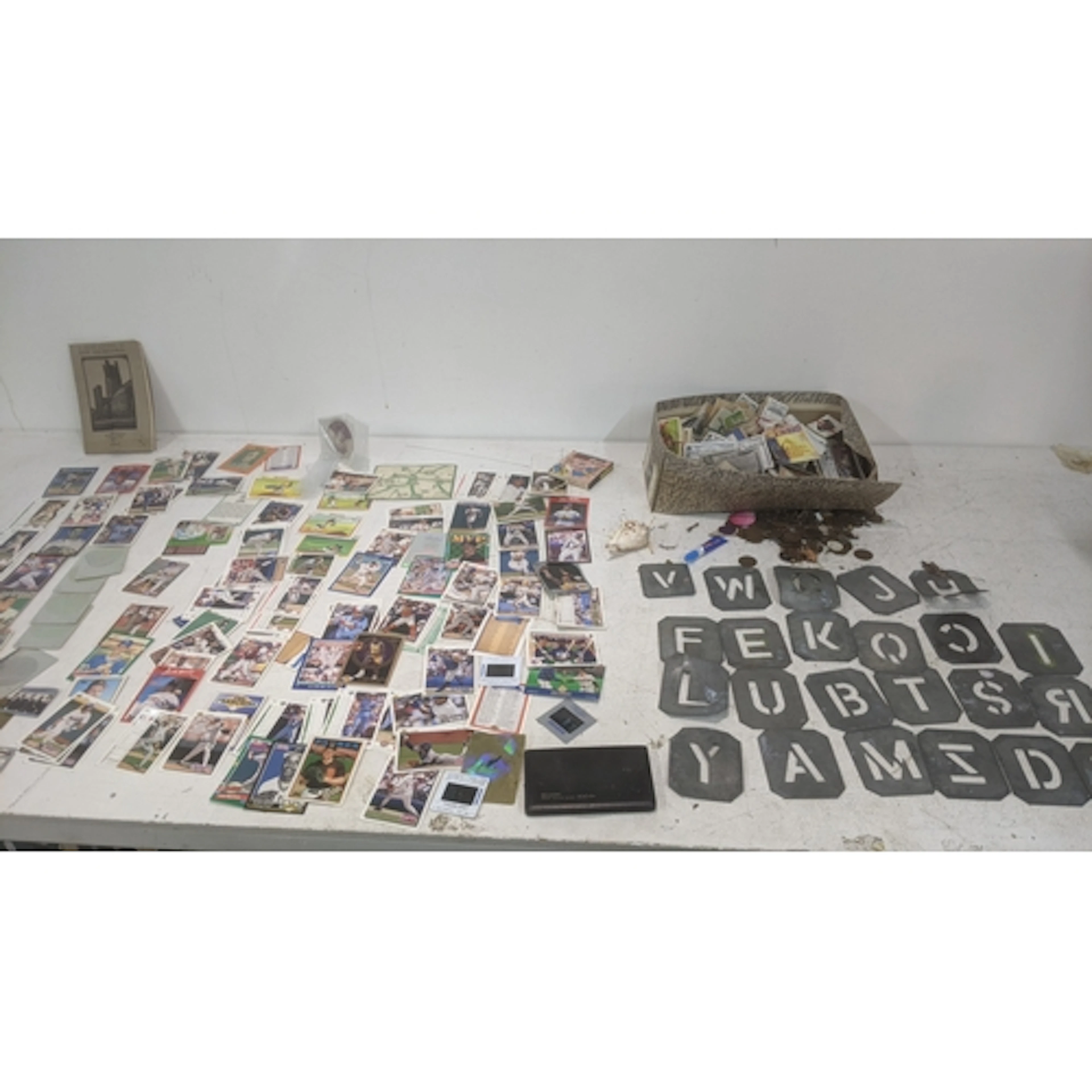 A collection of MCB baseball cards from the 1990s onwards al...