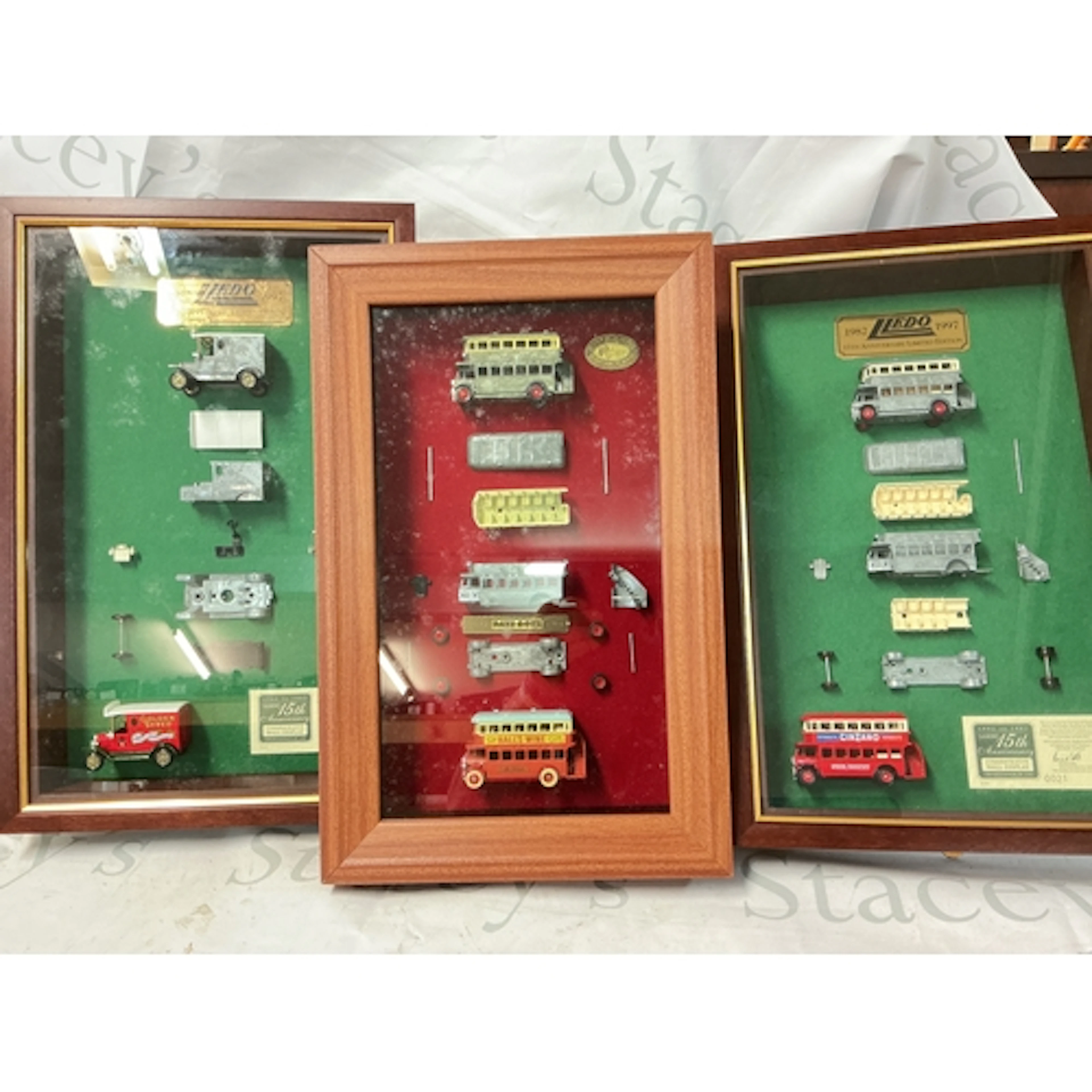 3 LLledo wall Mounted Displays. No Reserve.