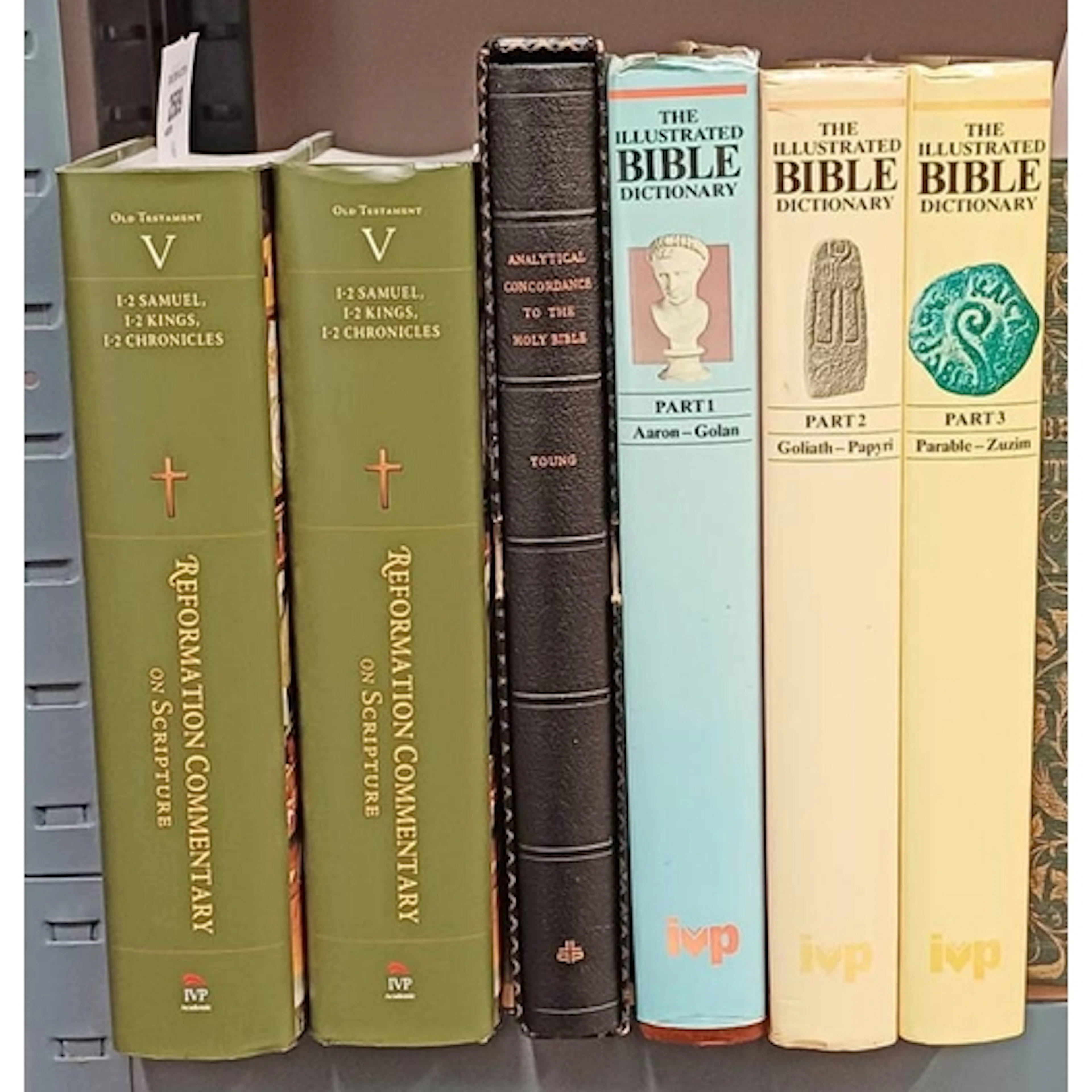 THE ILLUSTRATED BIBLE DICTIONARY BY J. D. DOUGLAS, IN 3 VOLU...