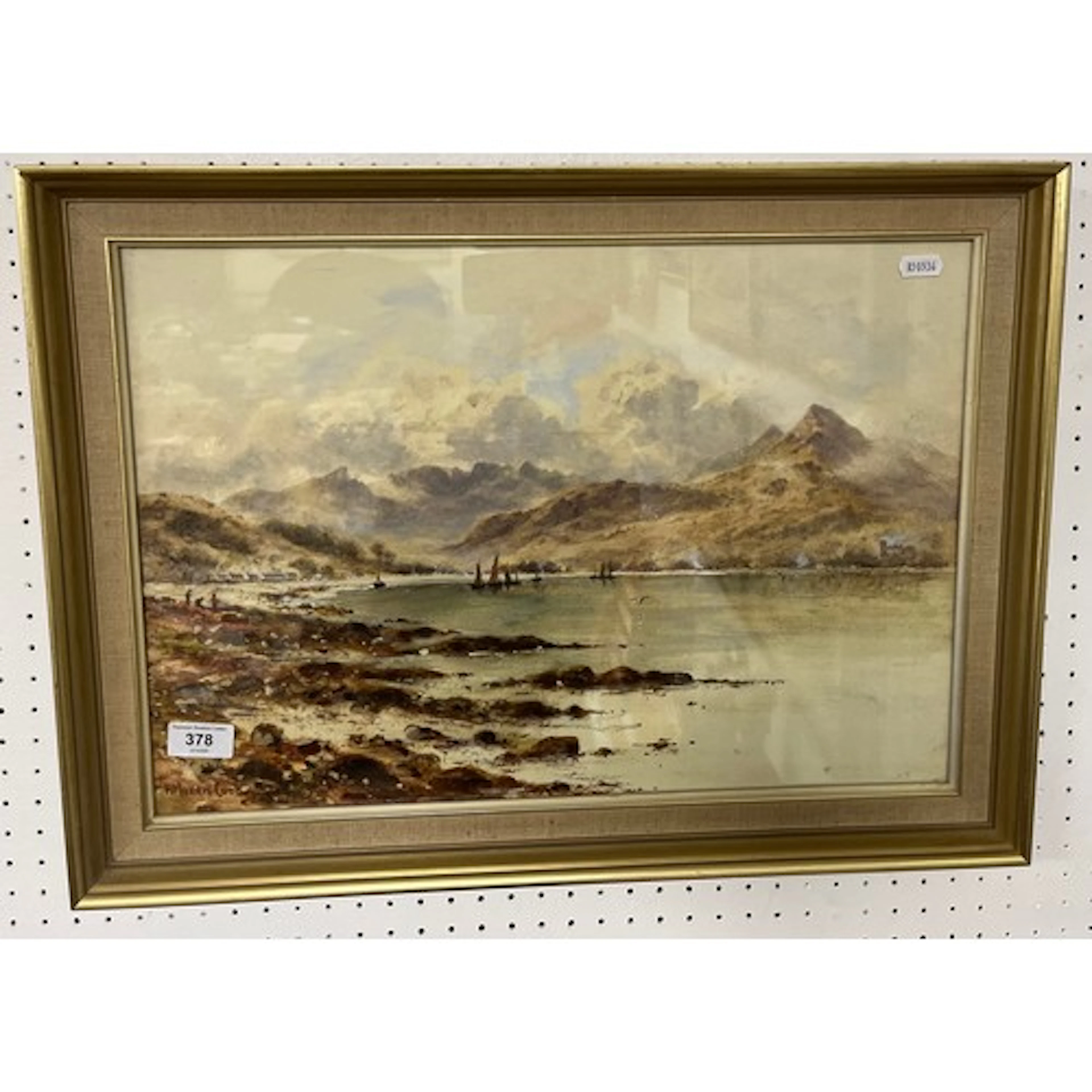 Herbert Moxon Cook, "Brodick Bay Isle of Arran, Scotland", W...