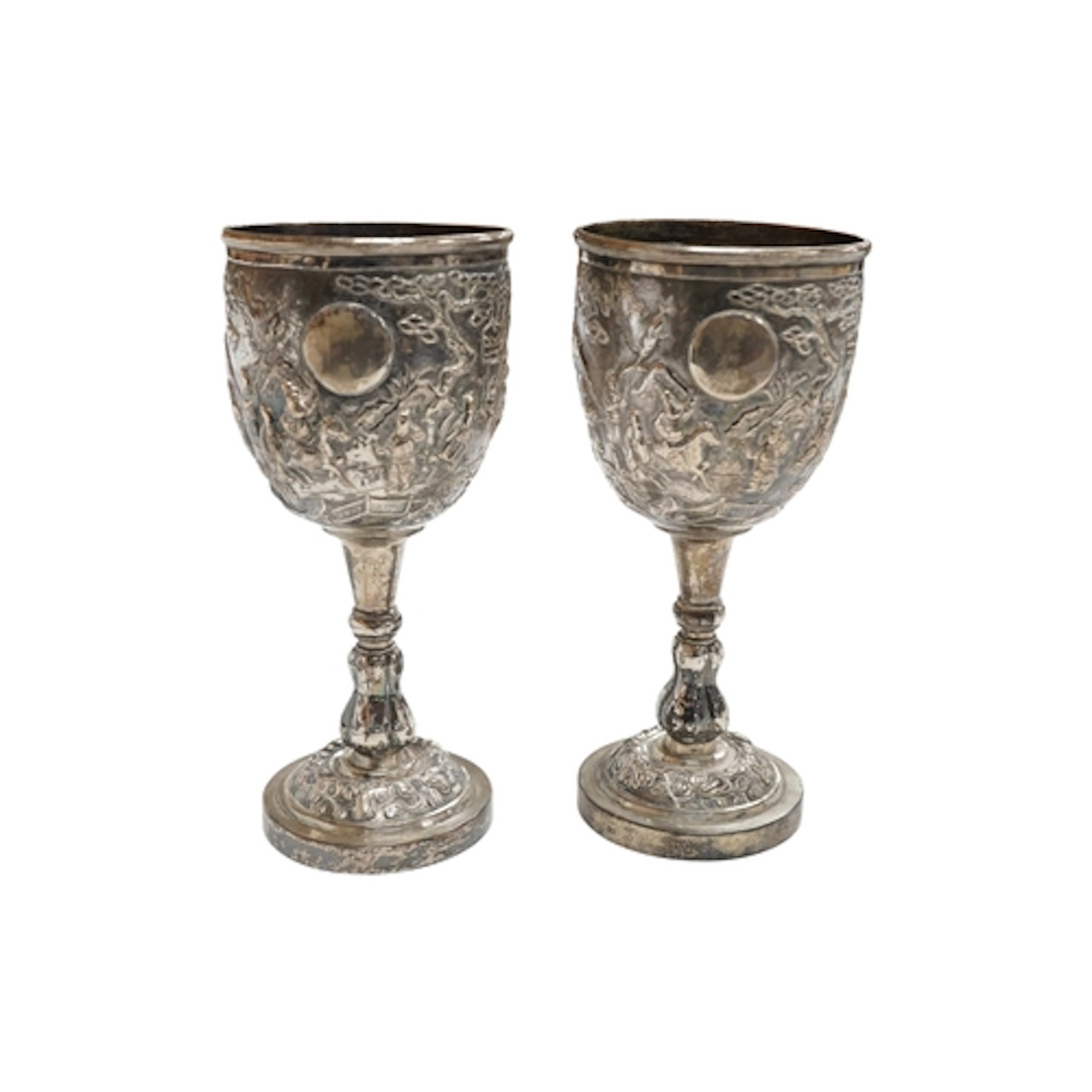 A pair of late 19th/early 20th century Chinese export white ...