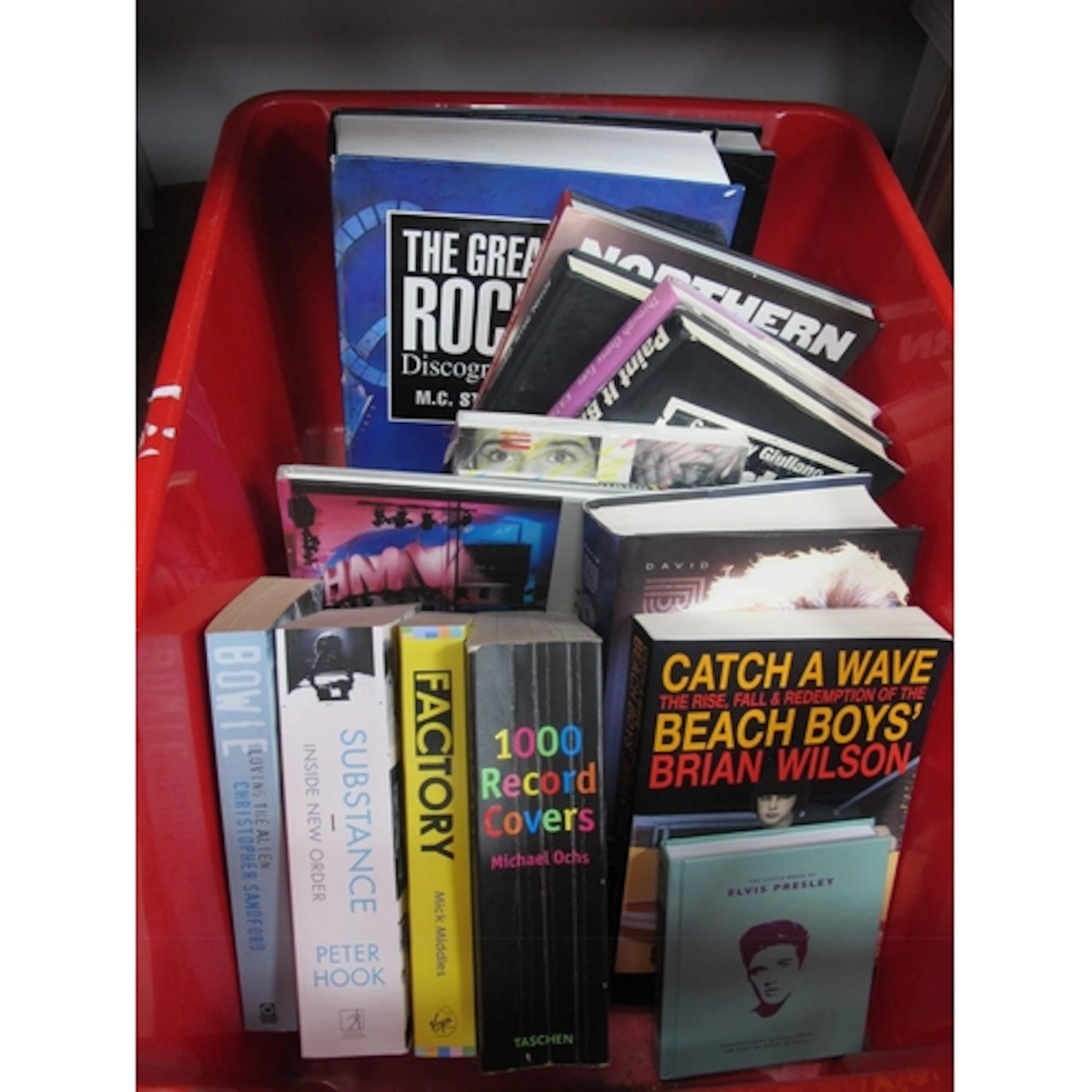 Lot of 15 Music Reference, Biography and Photography Books. ...