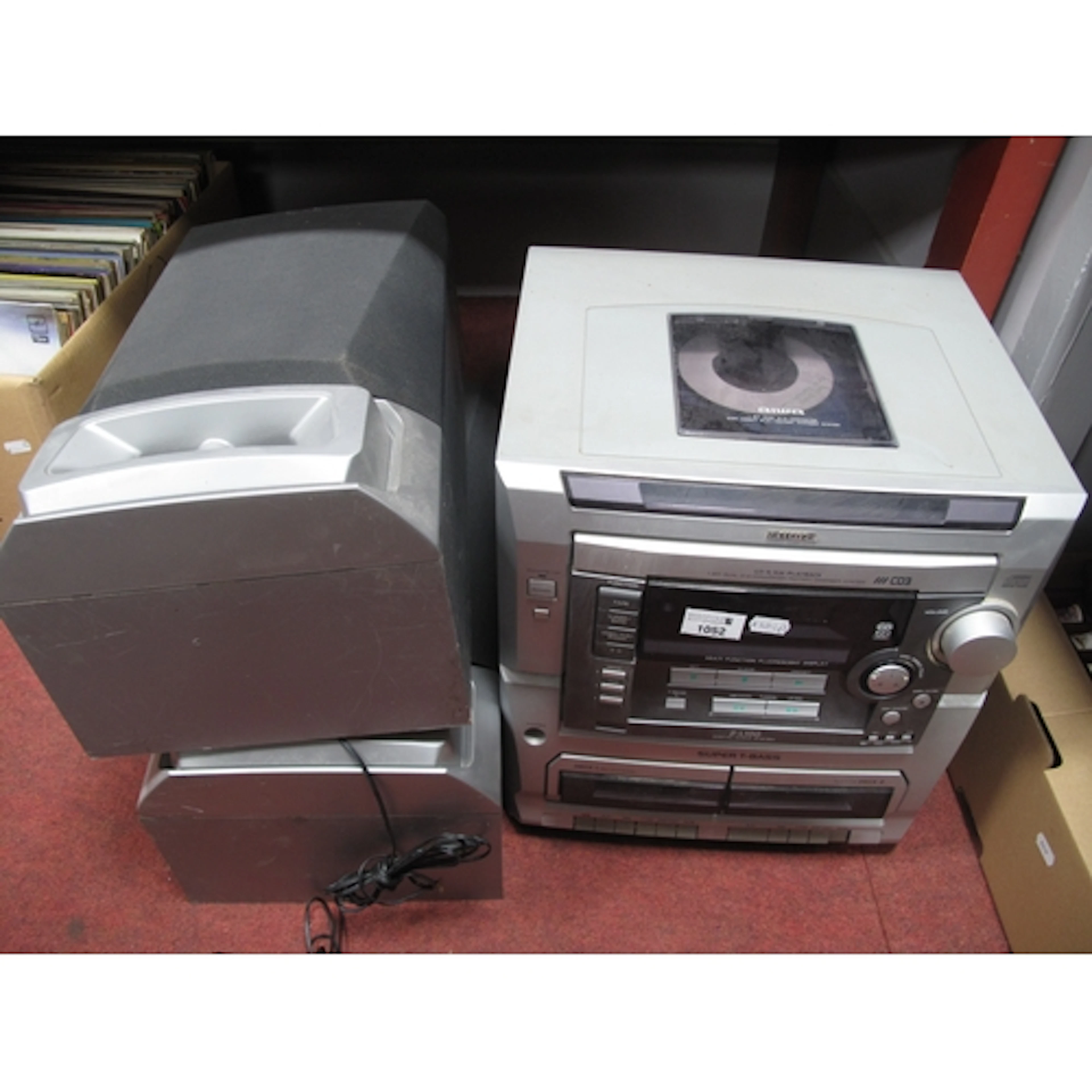 An Aiwa Z-L100 Digital Audio Hi-Fi System, featuring a 3-CD ...