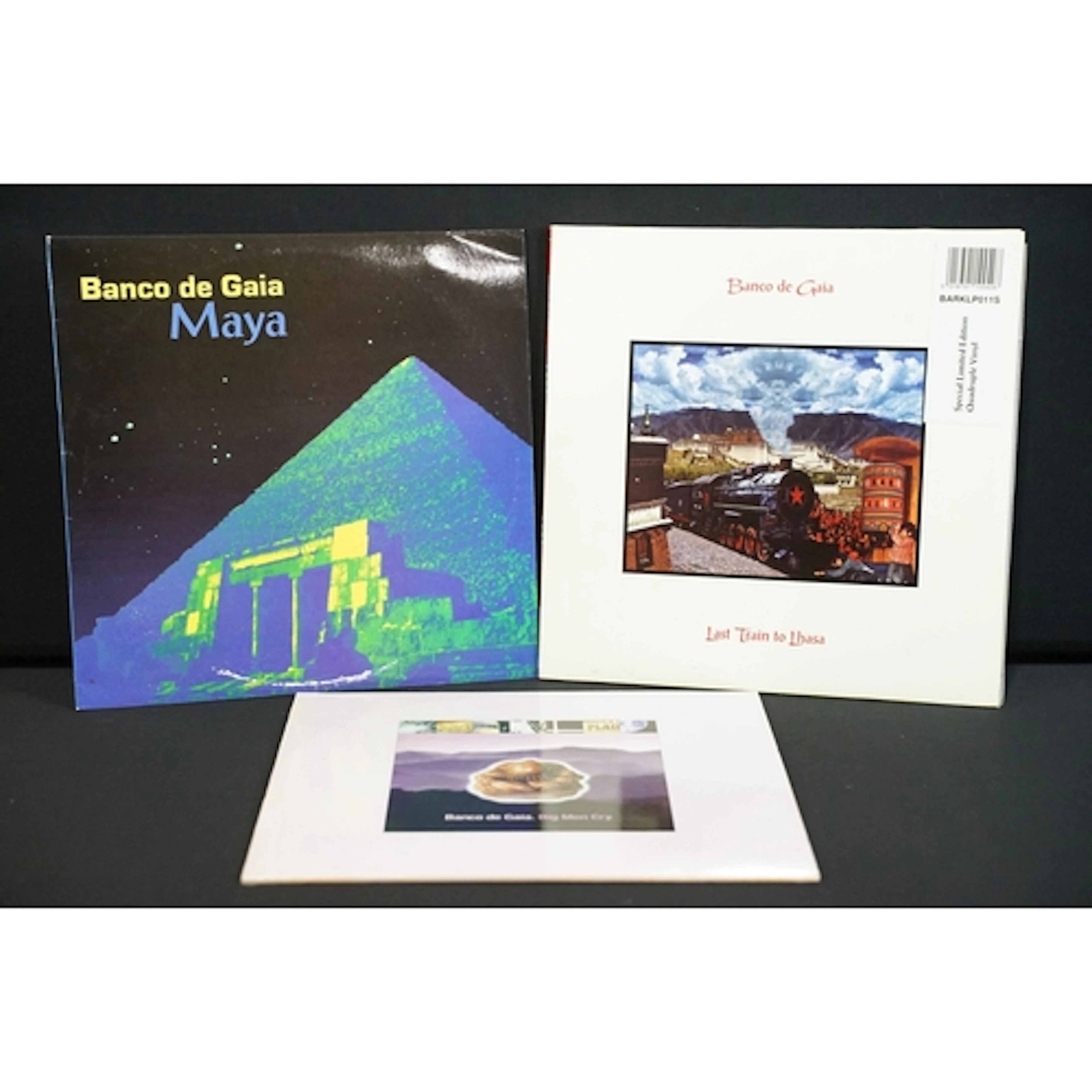 Vinyl - 4 Banco De Gaia LP’s to include: Last Train To Lhasa...