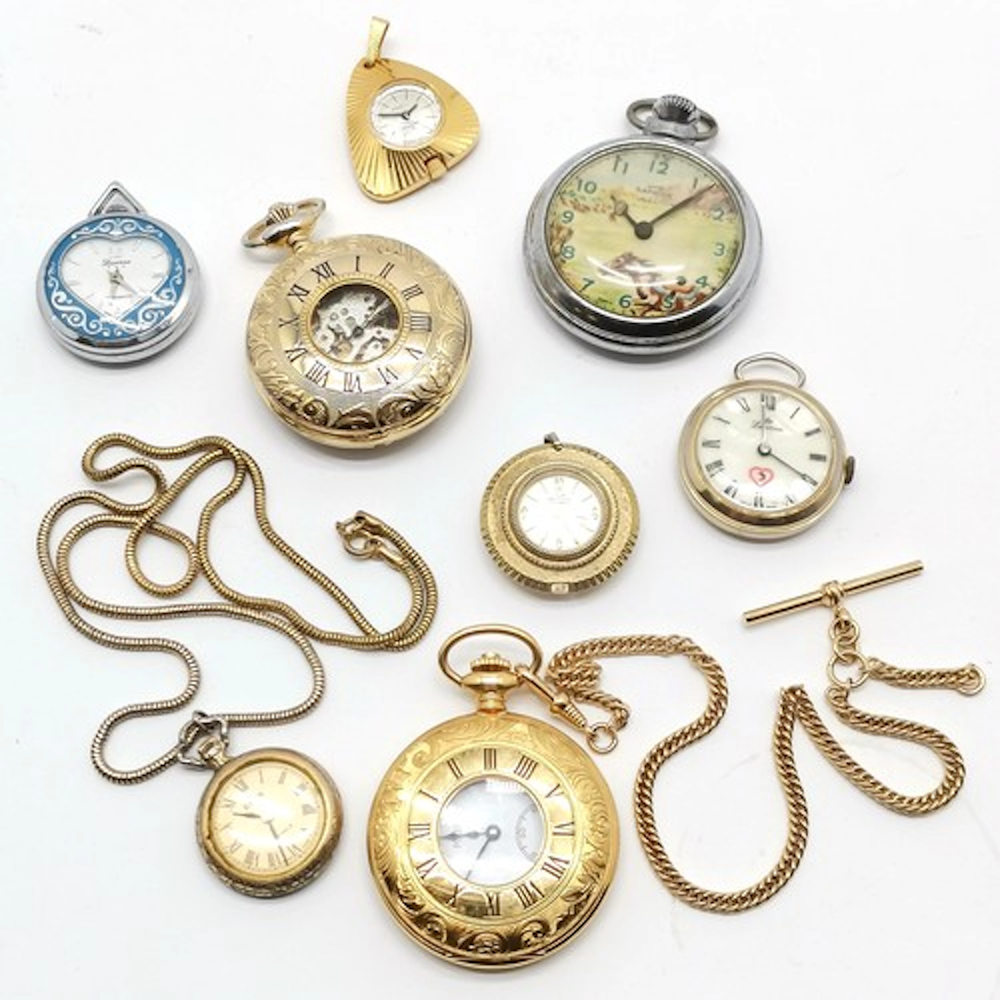 Smiths Ranger pocket watch (50mm & missing jockey) t/w 2 x g...