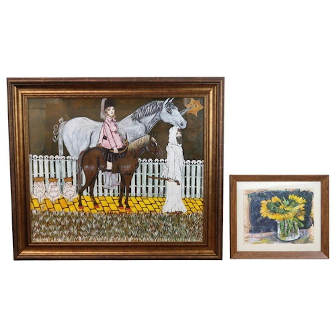 YVONNE TAYLOR (SCOTTISH CONTEMPORARY) STILL LIFE WITH ...