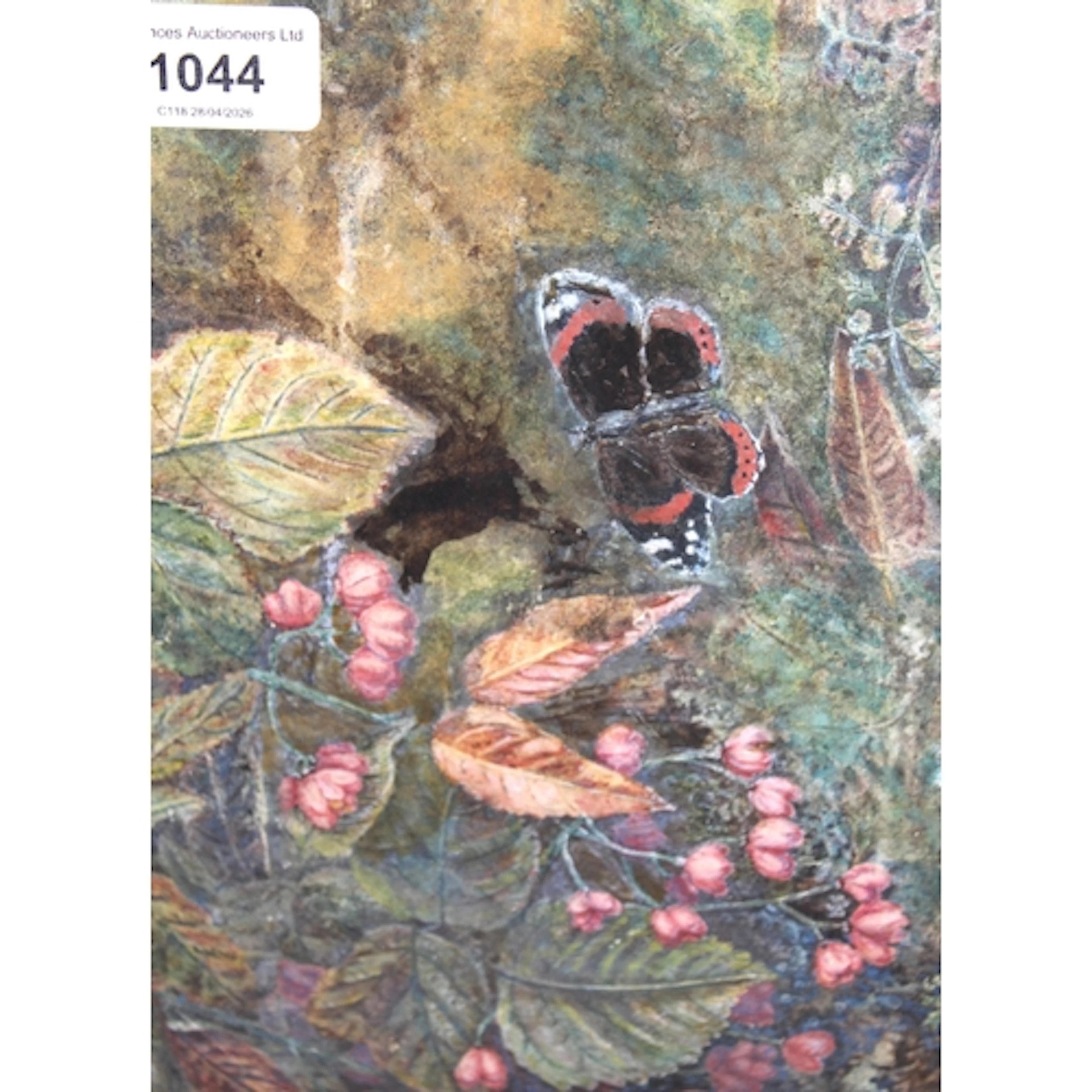 Attributed to Albert D Lucas, a 19th Century watercolour, wi...