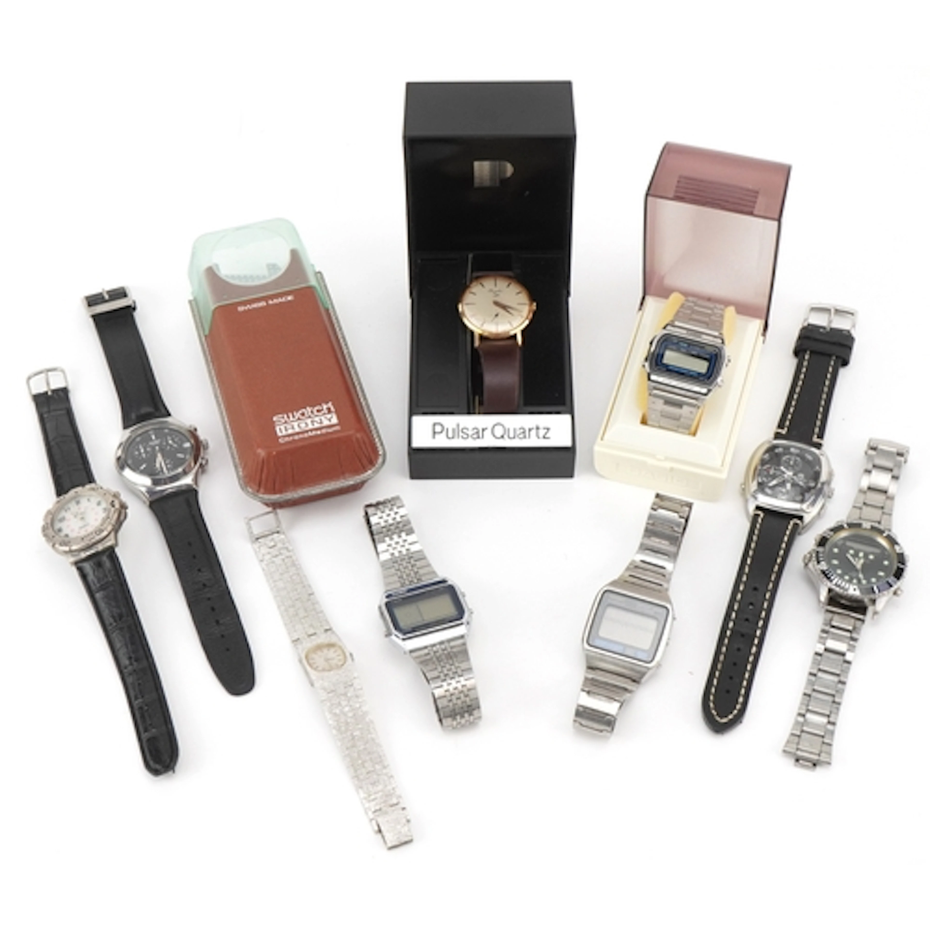 Vintage and later ladies and gentlemen's wristwatches includ...