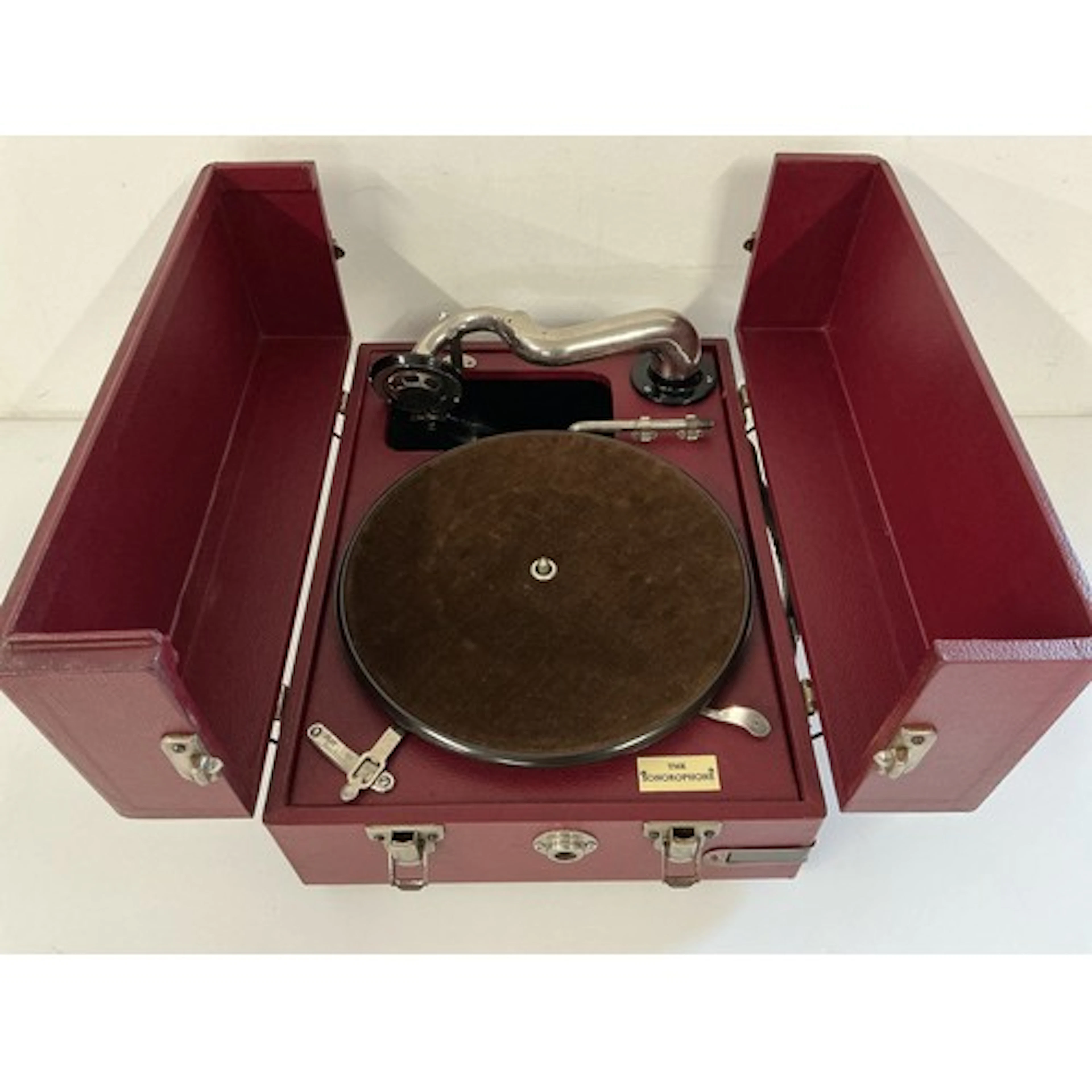 A Sonorophone gramophone.