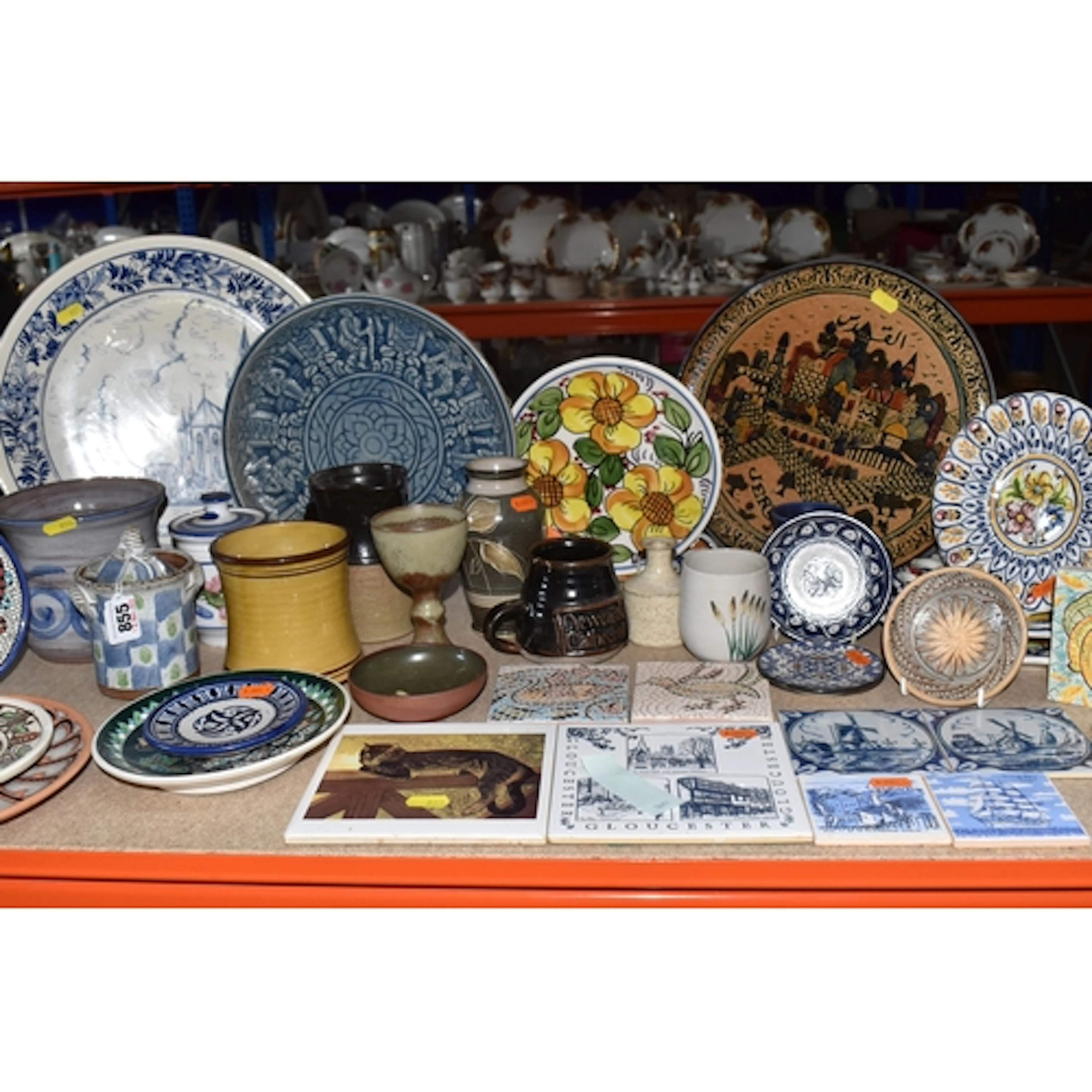 A LARGE GROUP OF MODERN DECORATIVE CERAMICS approximately th...