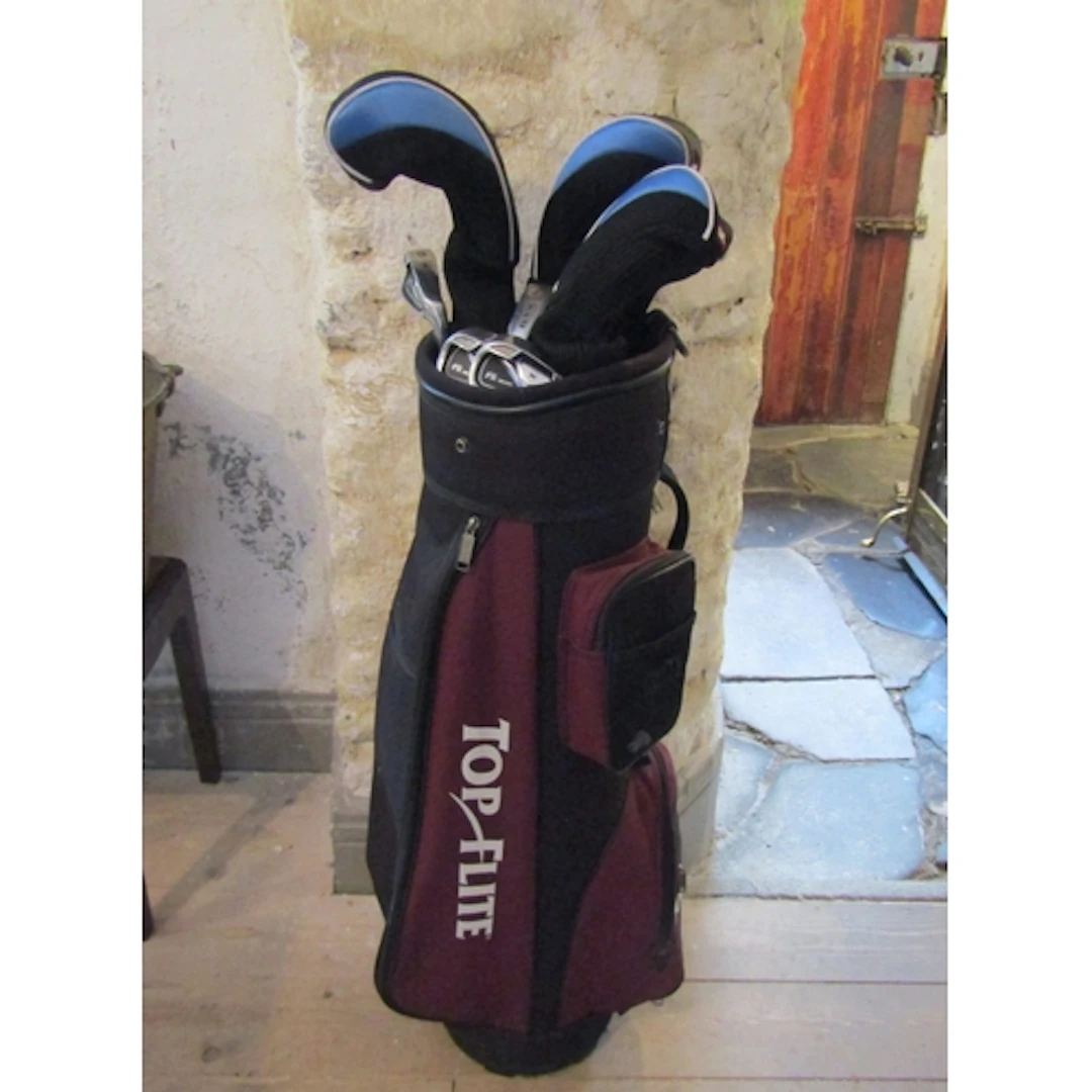 Top Flite Golf Bag with Ram Clubs Contained Within Quantity ...