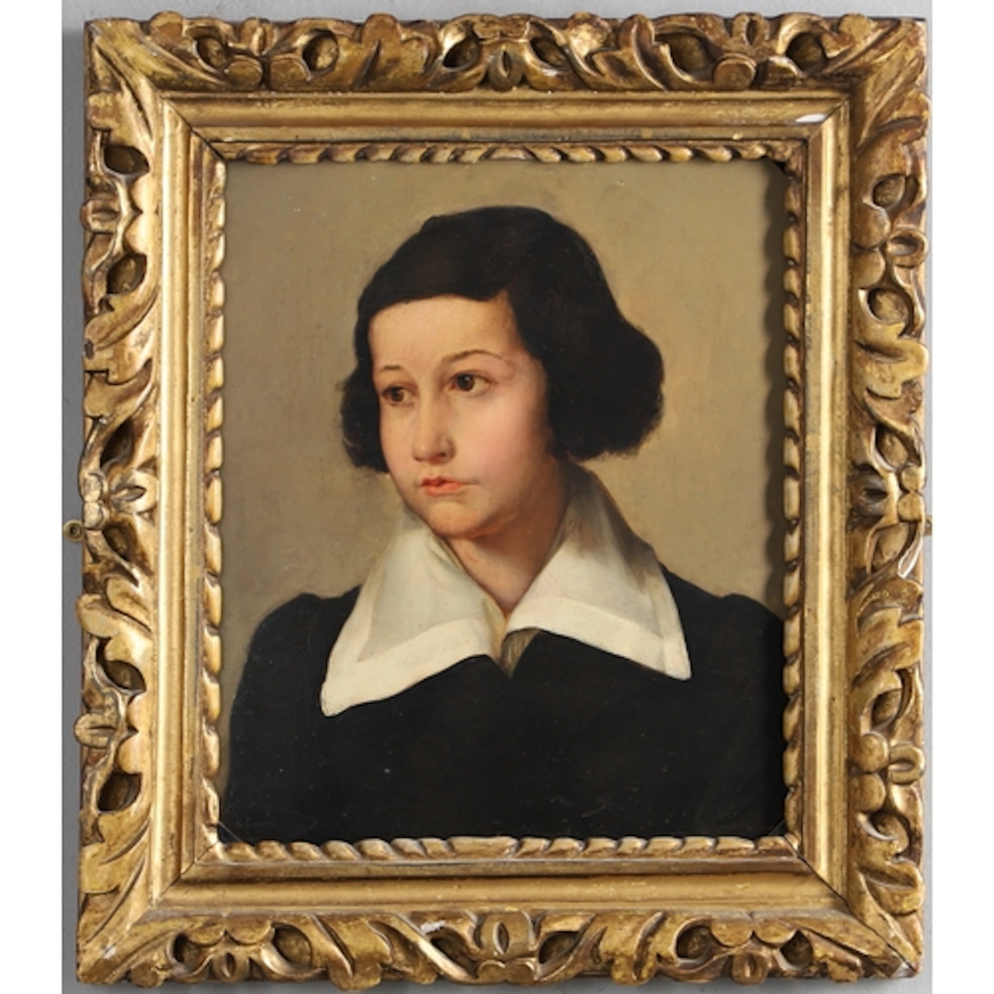 ATTRIBUTED TO MORITZ VON SCHWIND (1804-1871). PORTRAIT OF A ...