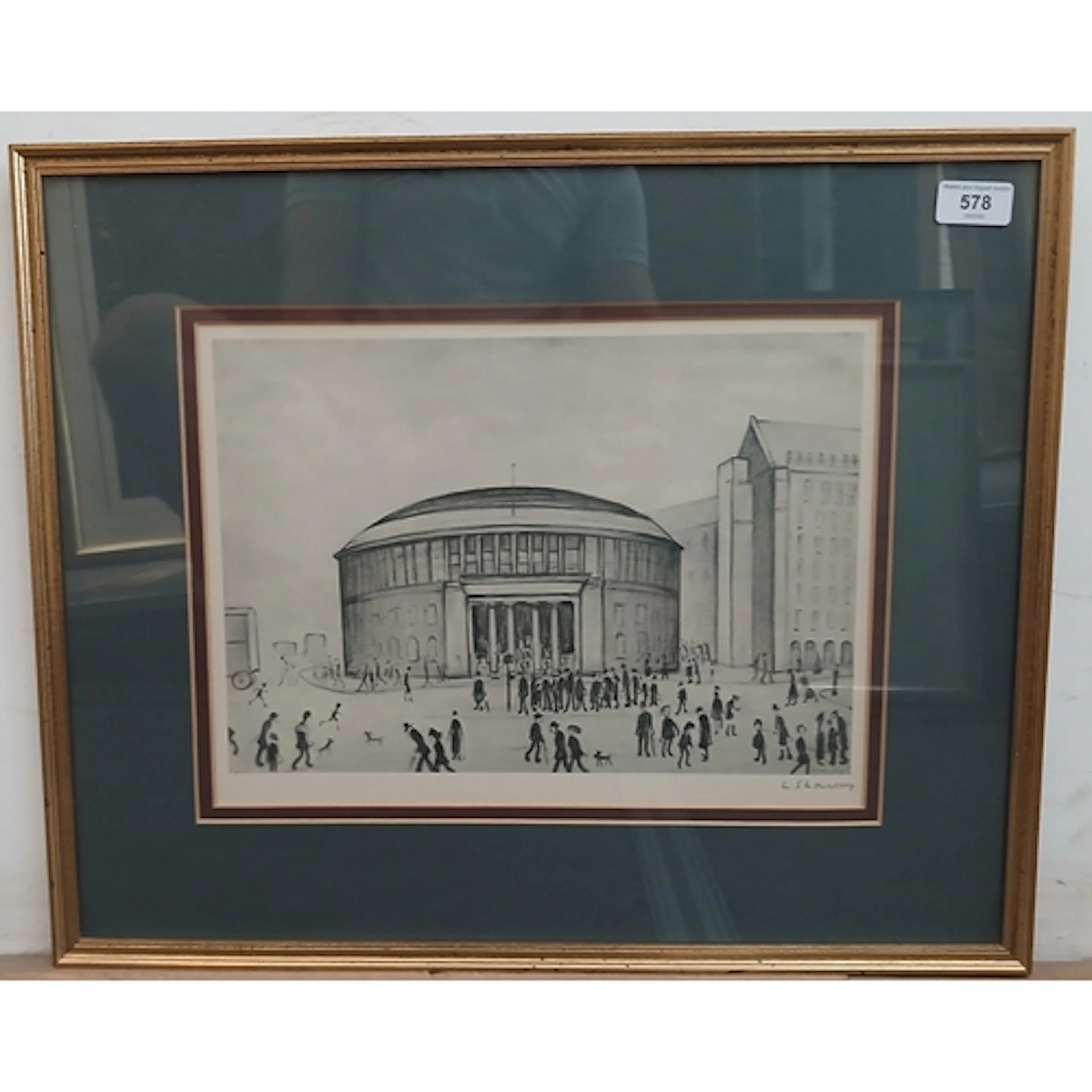 Lawrence Stephen Lowry (1887-1976), 'The Reference Library',...