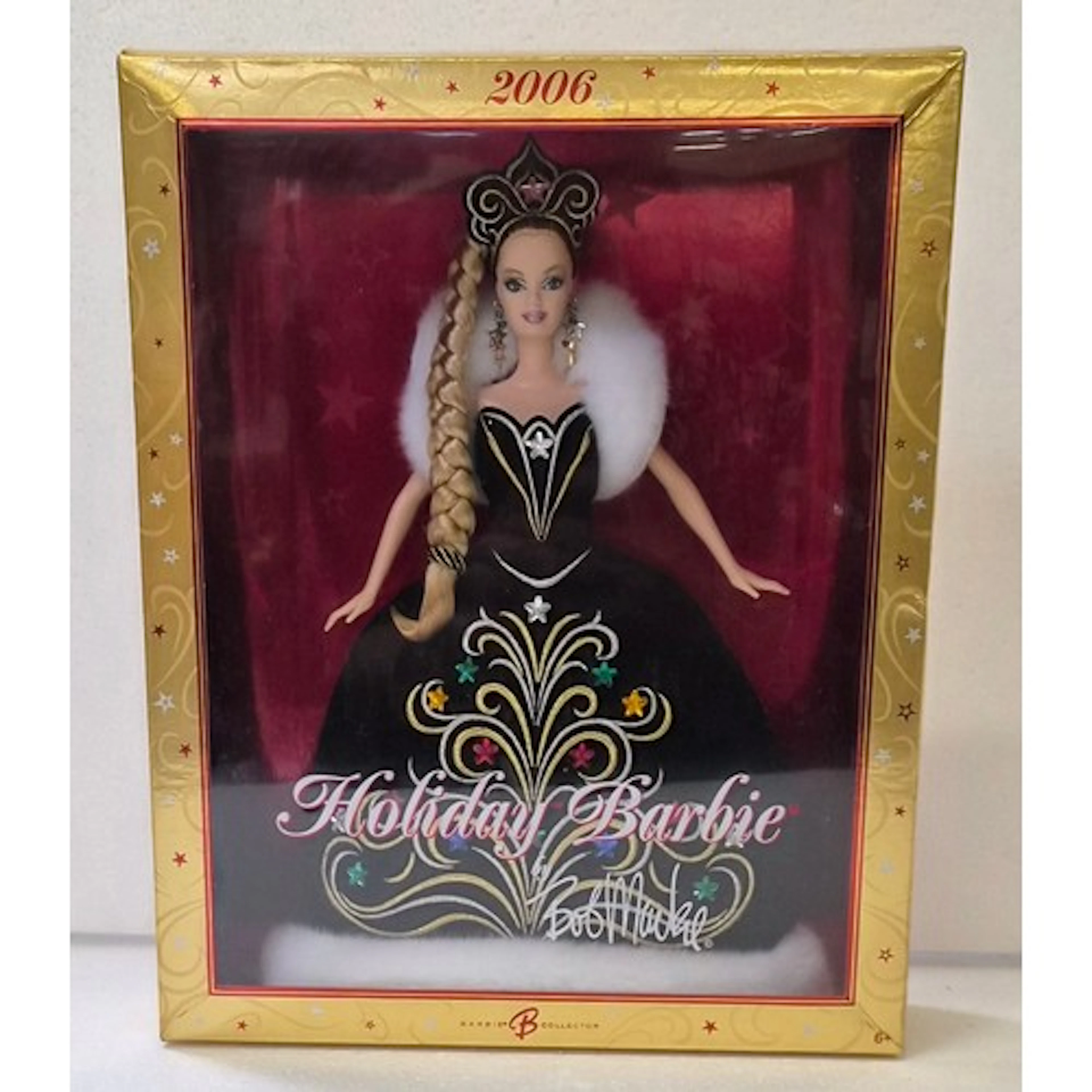 A Mattel Barbie Collection doll, Holiday Barbie, by Bob Mack...