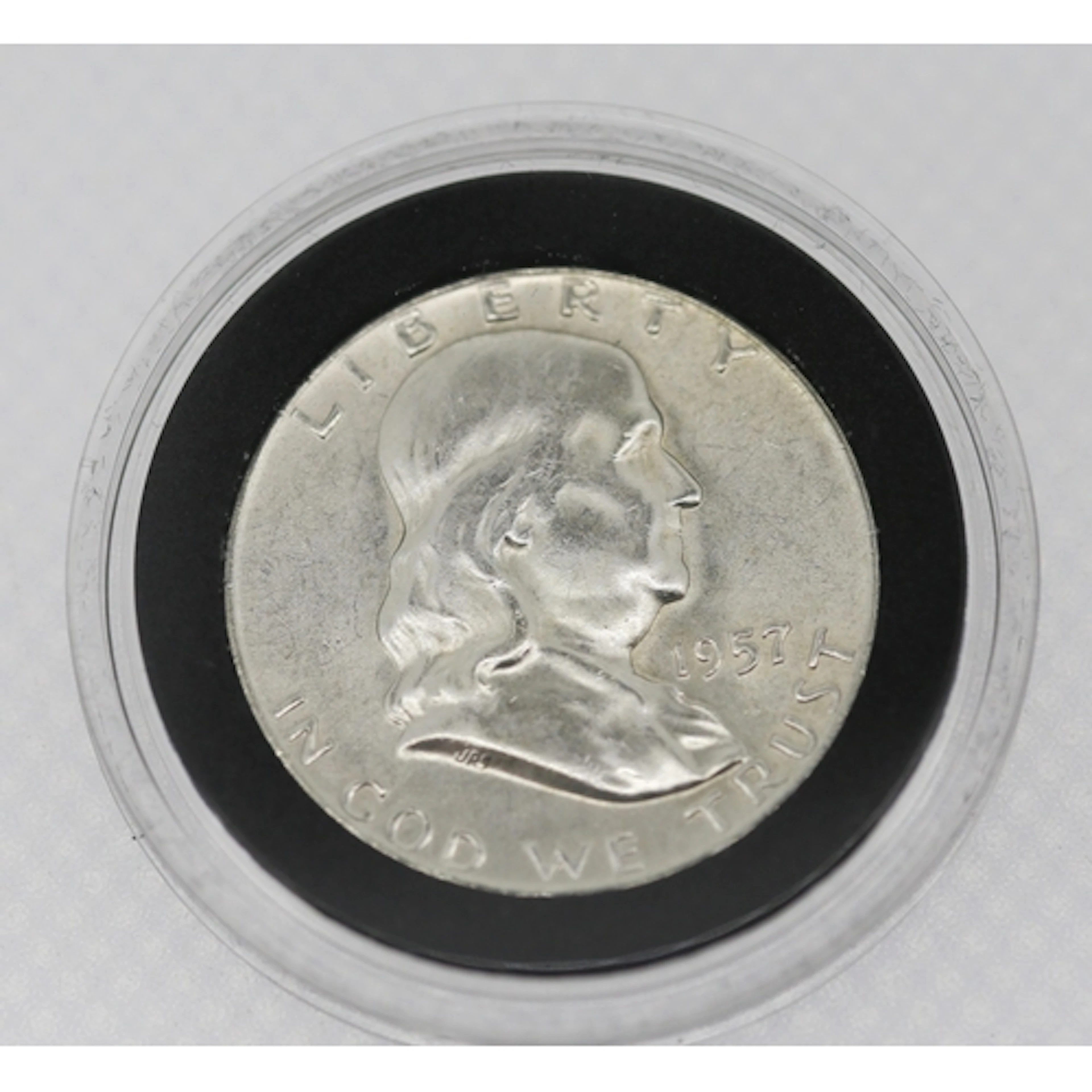 Silver United States of America Franklin Half Dollar Coin 19...