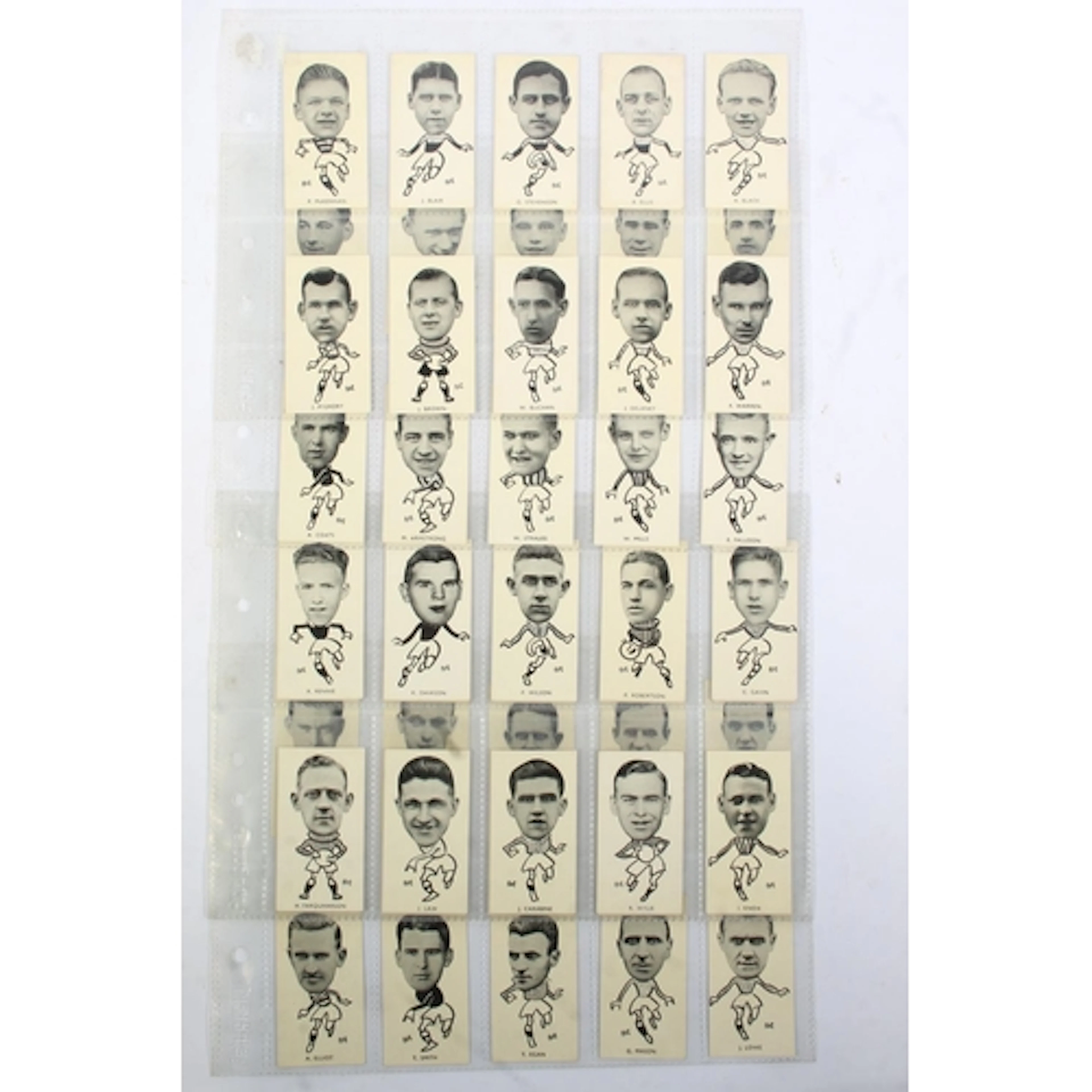 Vintage football and sporting related cigarette cards, postc...
