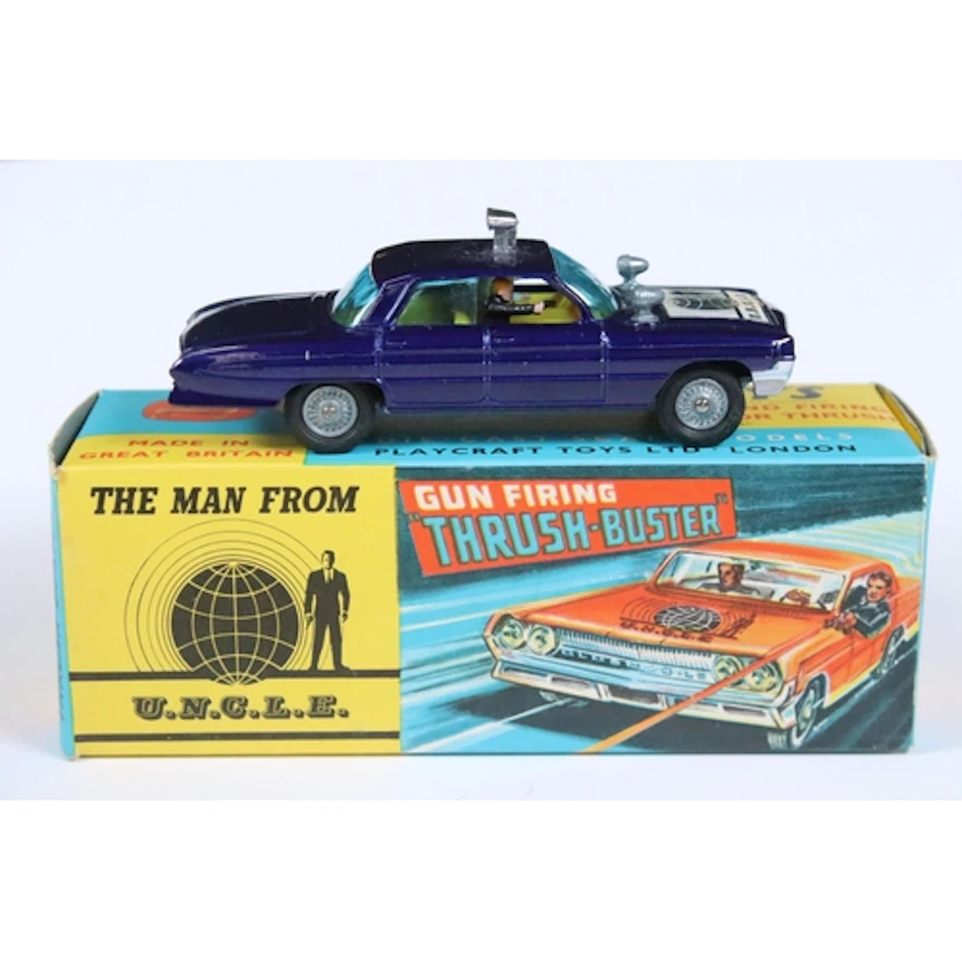 Boxed Corgi 497 The Man From UNCLE Thrush Buster diecast mod...