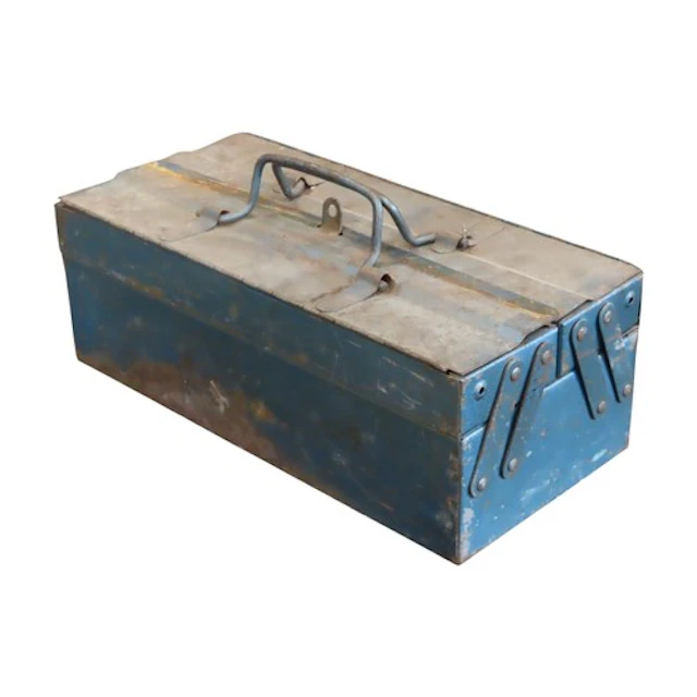 A collection of watch makers tools within a portable steel c...
