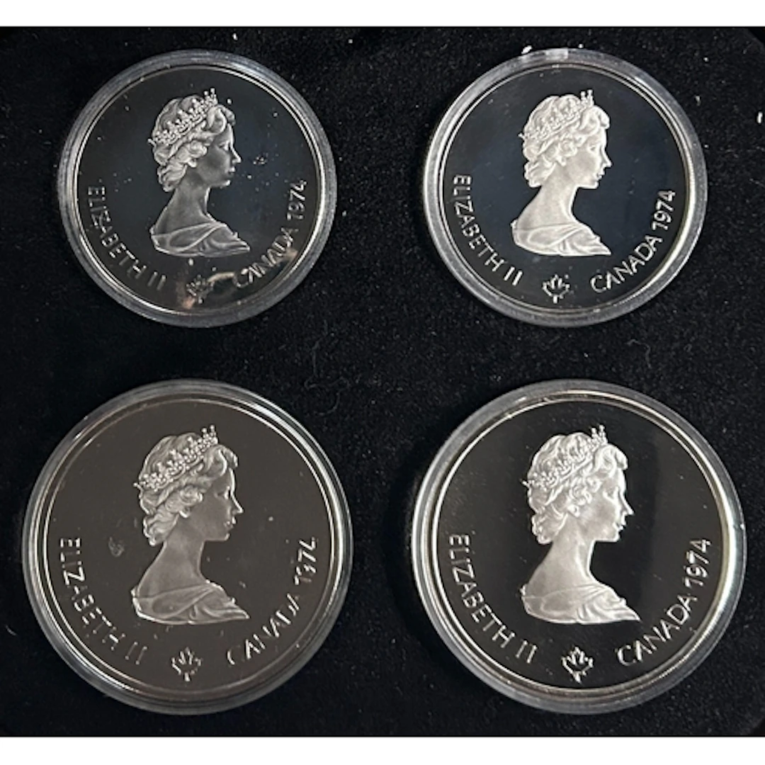 Canada 1974 Montreal Olympics Series II Olympic Motifs silve...