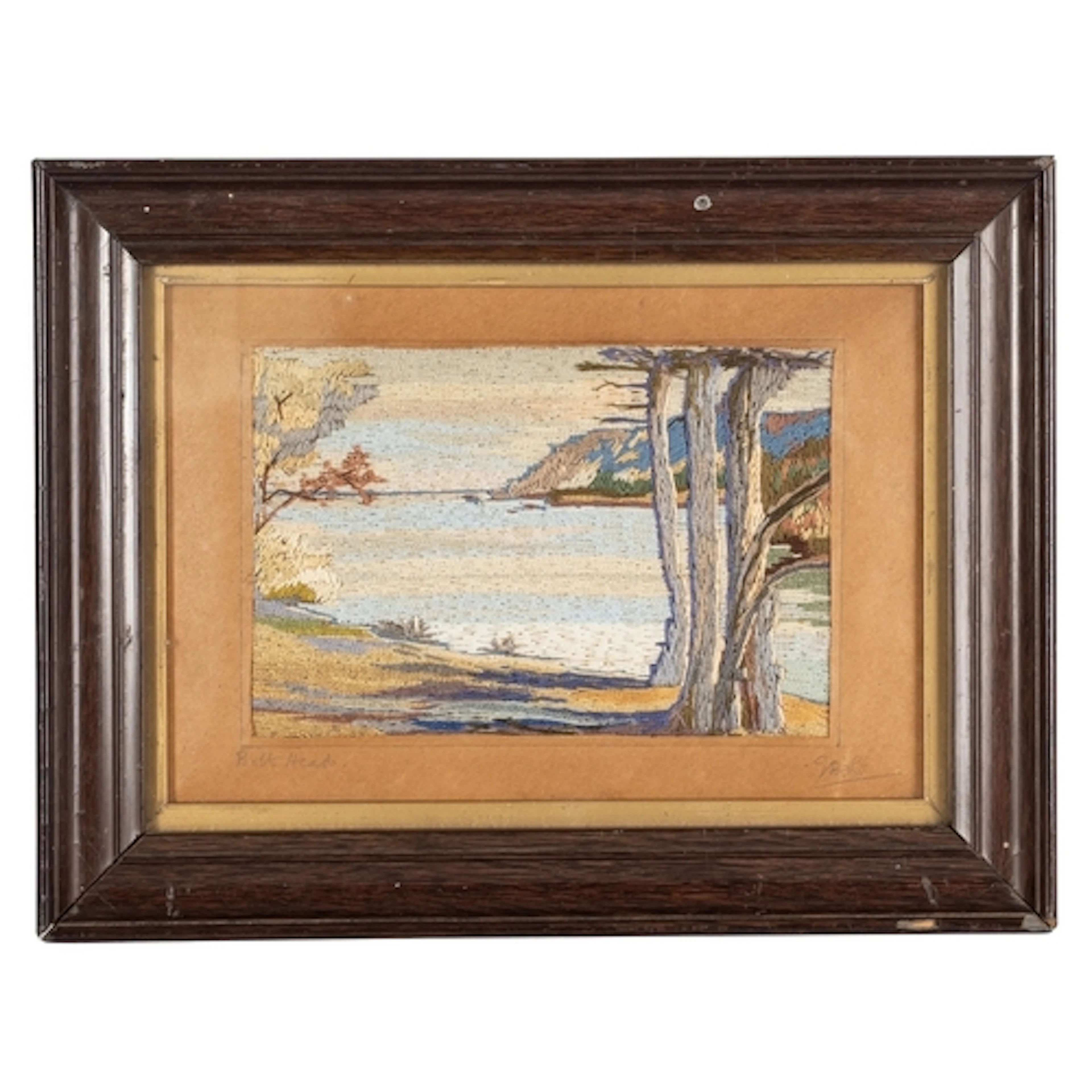 A Victorian ornamental seaweed arrangement, last quarter 19t...