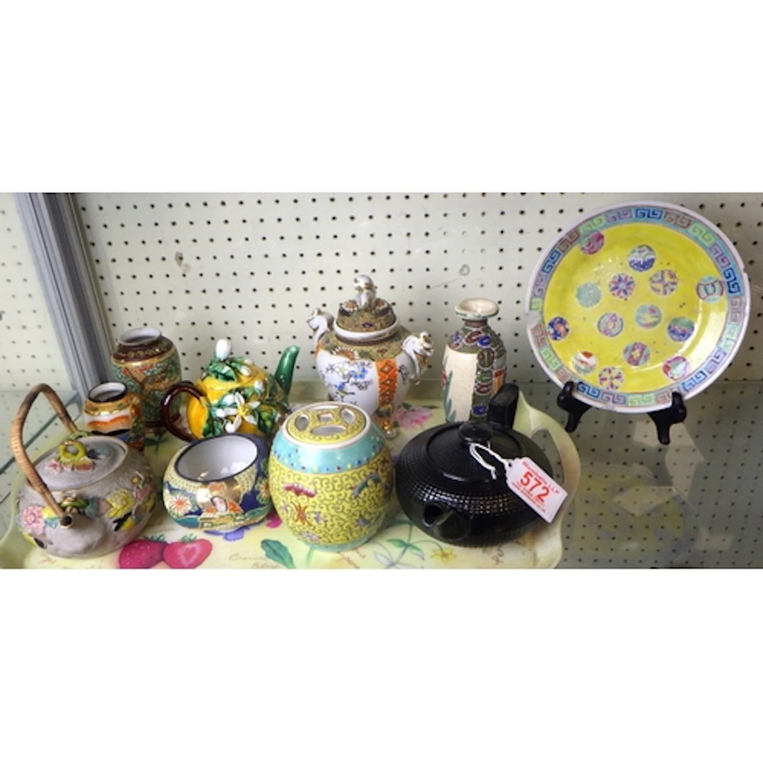 A group of Oriental ceramics AF