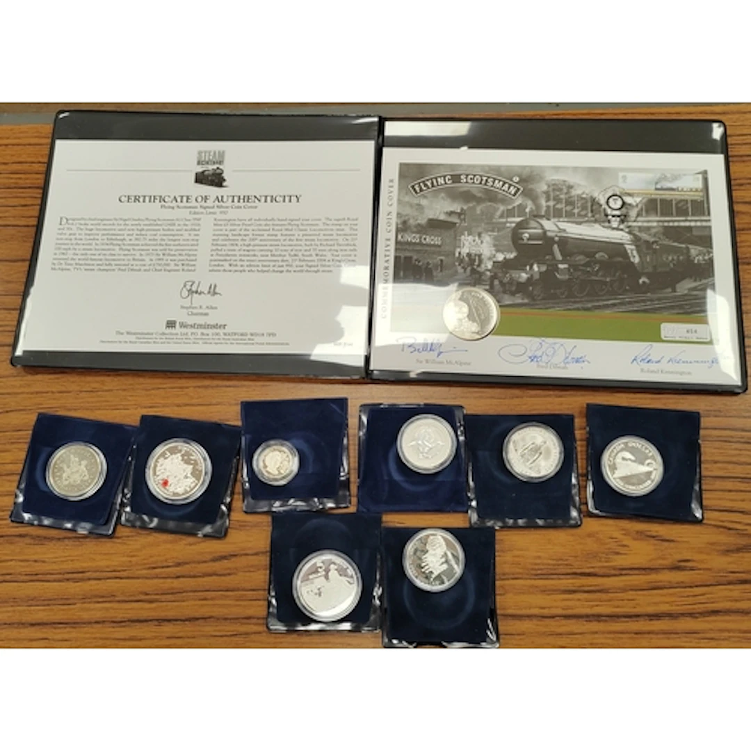 Collection of silver proofs FDC, includes Australia 1994 $10...