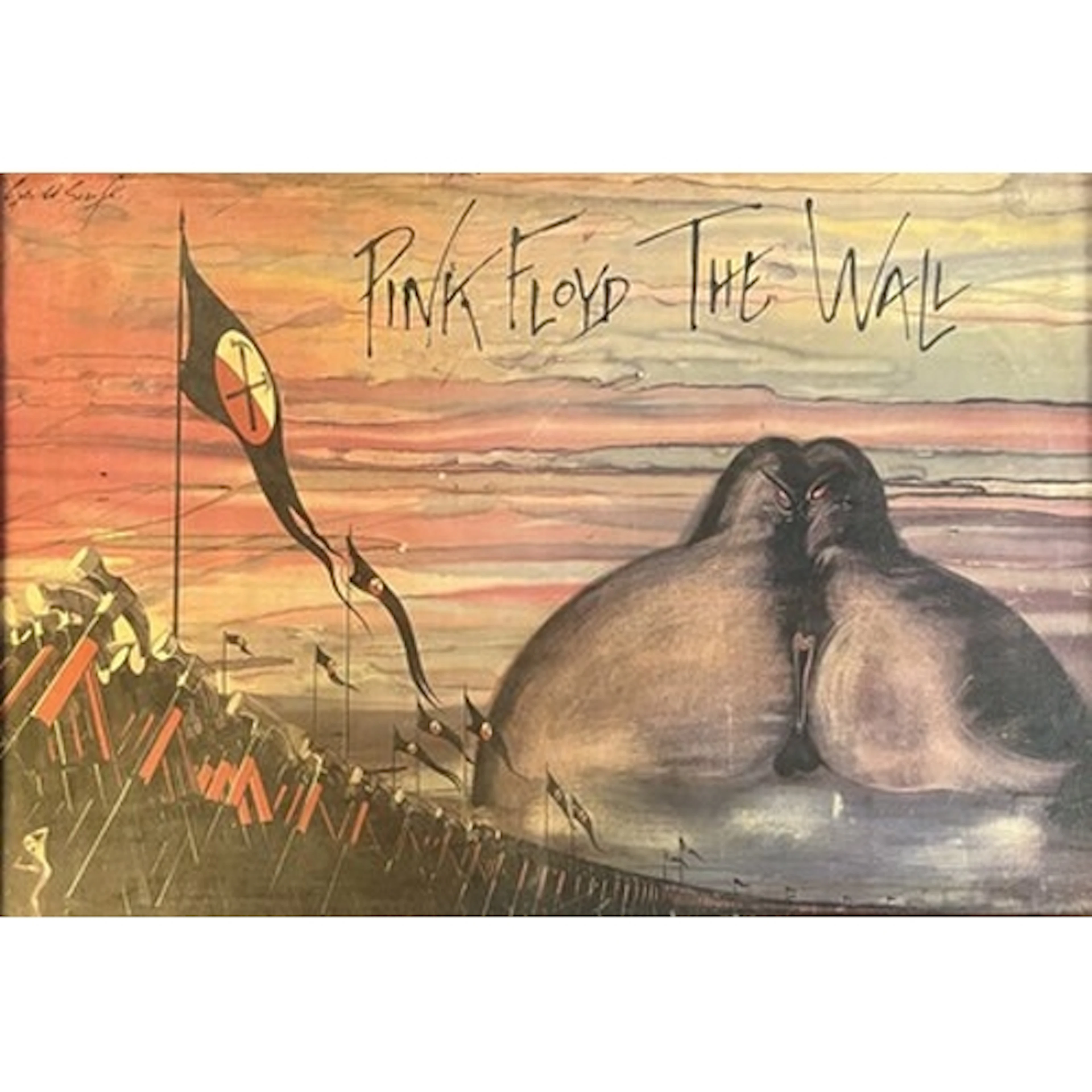 Gerald Scarfe - Pink Floyd - The Wall - a vintage 20th centu...